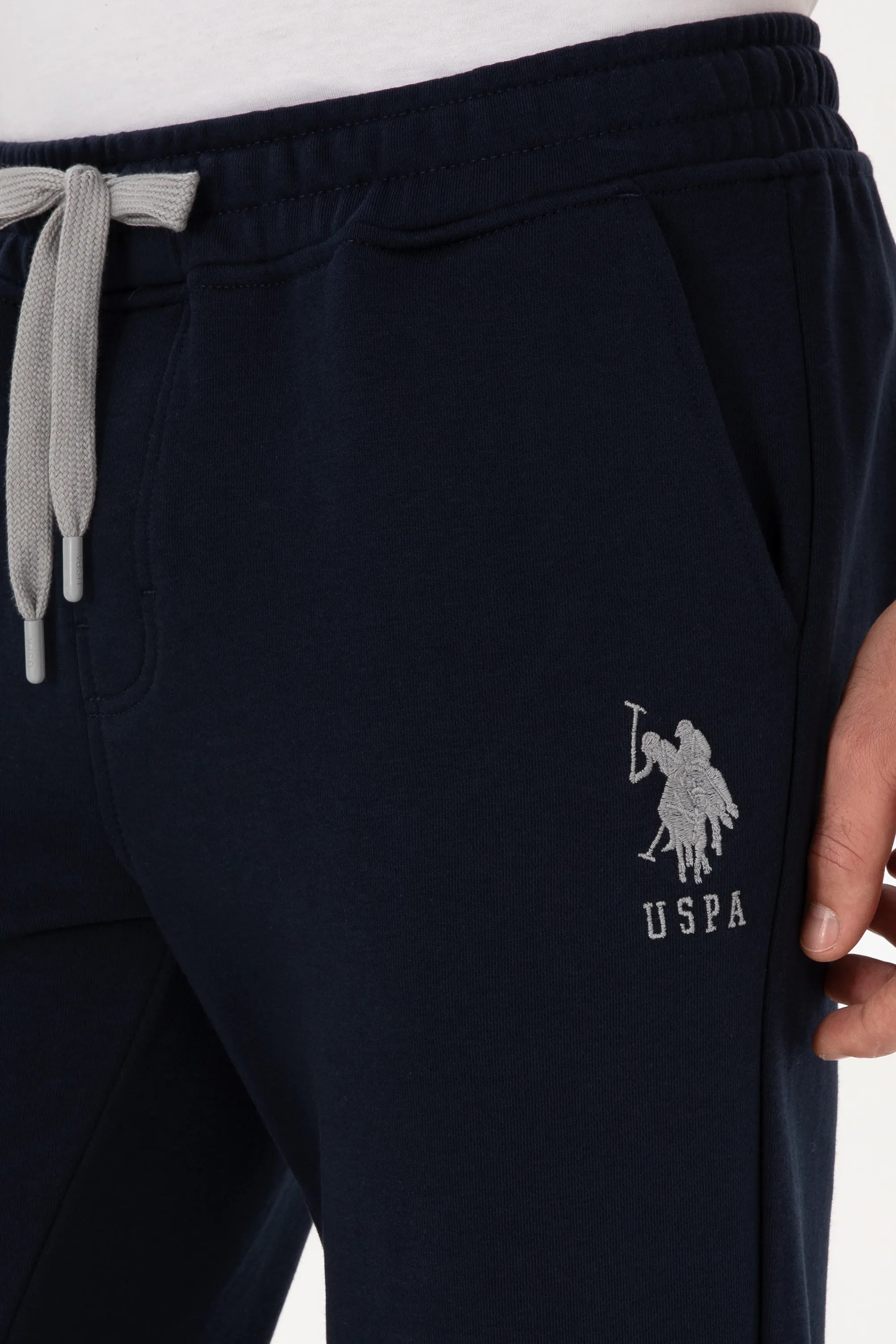 U.S. Polo Assn._Navy_Navy Sweatpants With Logo_G081SZ0OP0 2225511_VR033_05