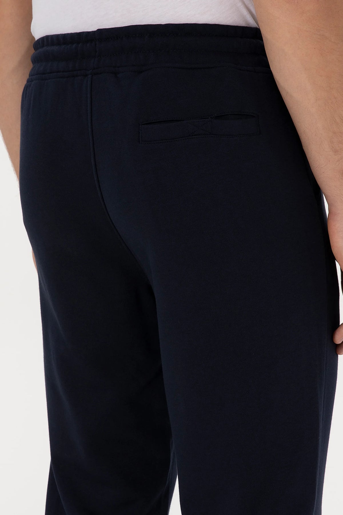 U.S. Polo Assn. Navy Men Navy Straight Leg Jersey Sweatpants SKU: G081SZ0OP0 2225561_VR033 Image 06