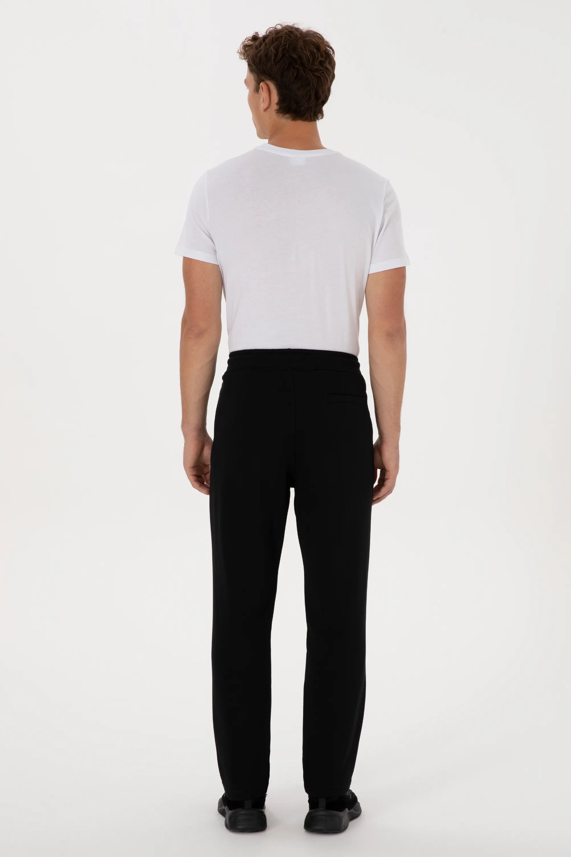 U.S. Polo Assn._Black_Black Sweatpants With Logo_G081SZ0OP0 2225561_VR046_04