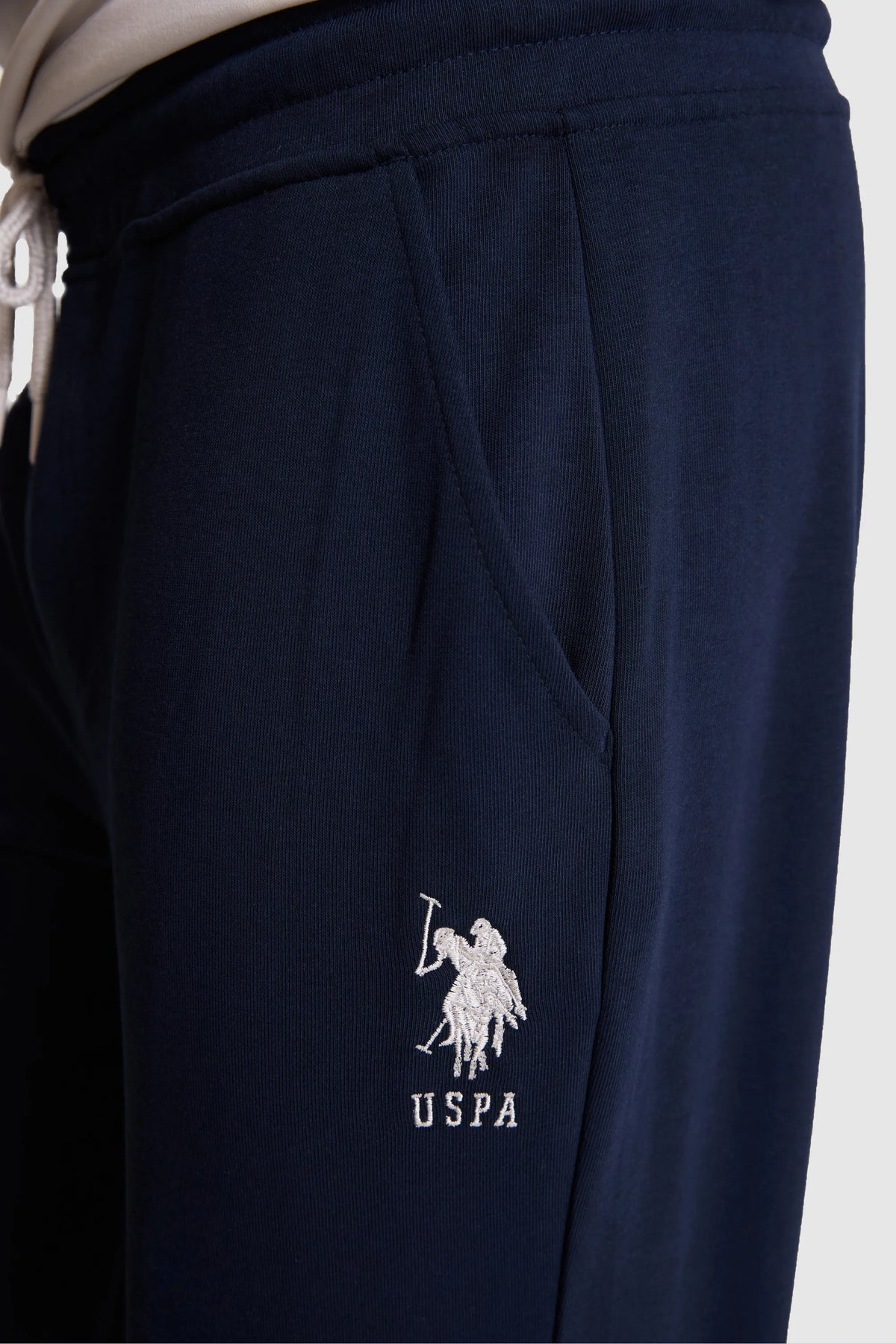 U.S. Polo Assn. Navy Men Navy Straight Leg Drawstring Sweatpants SKU: G081SZ0OP0 PU-8772_VR033 Image 06