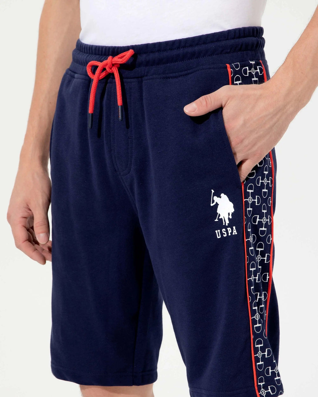 Dark Blue Knitted Shorts - BEVAVA