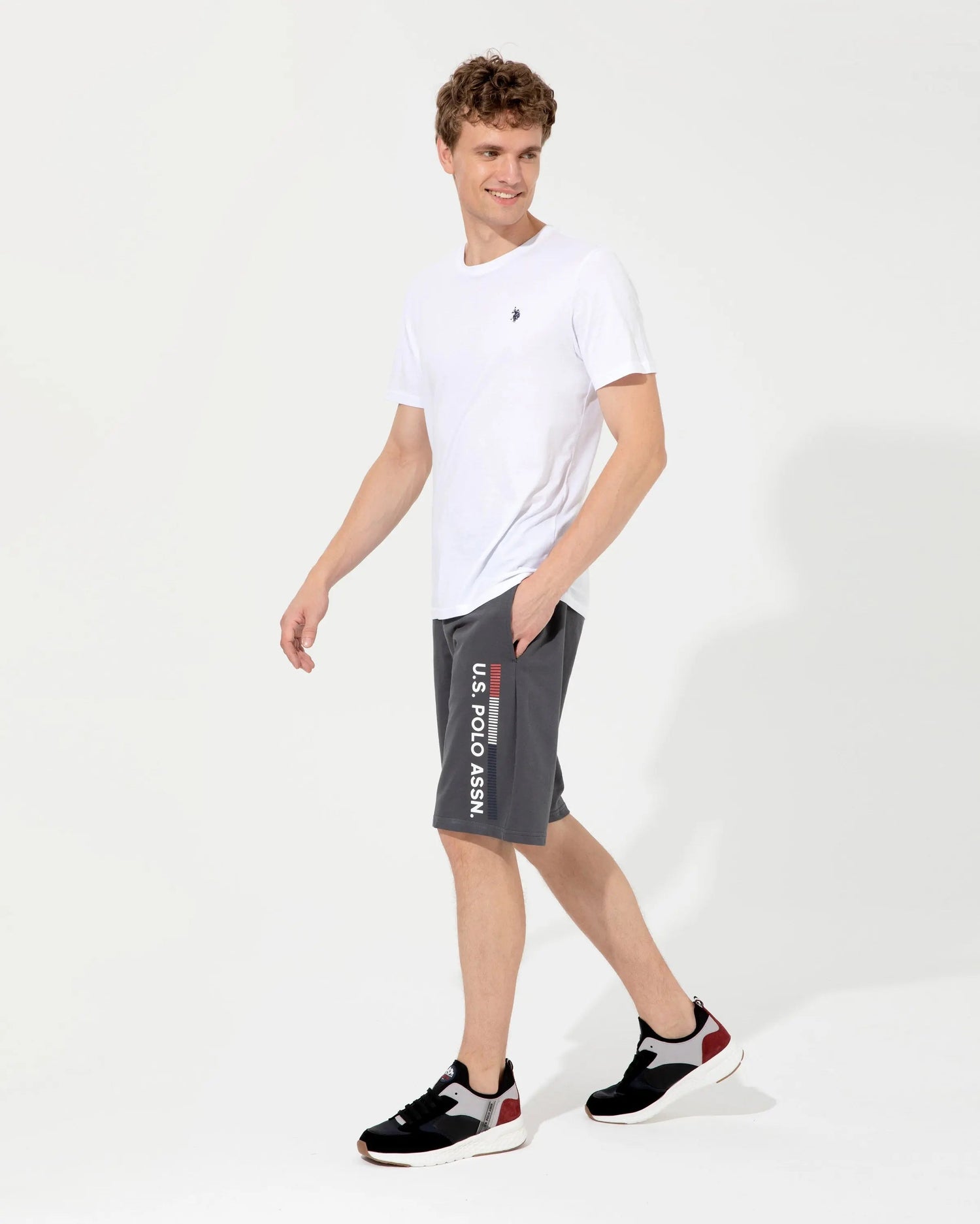 Dark Grey Knitted Shorts - BEVAVA