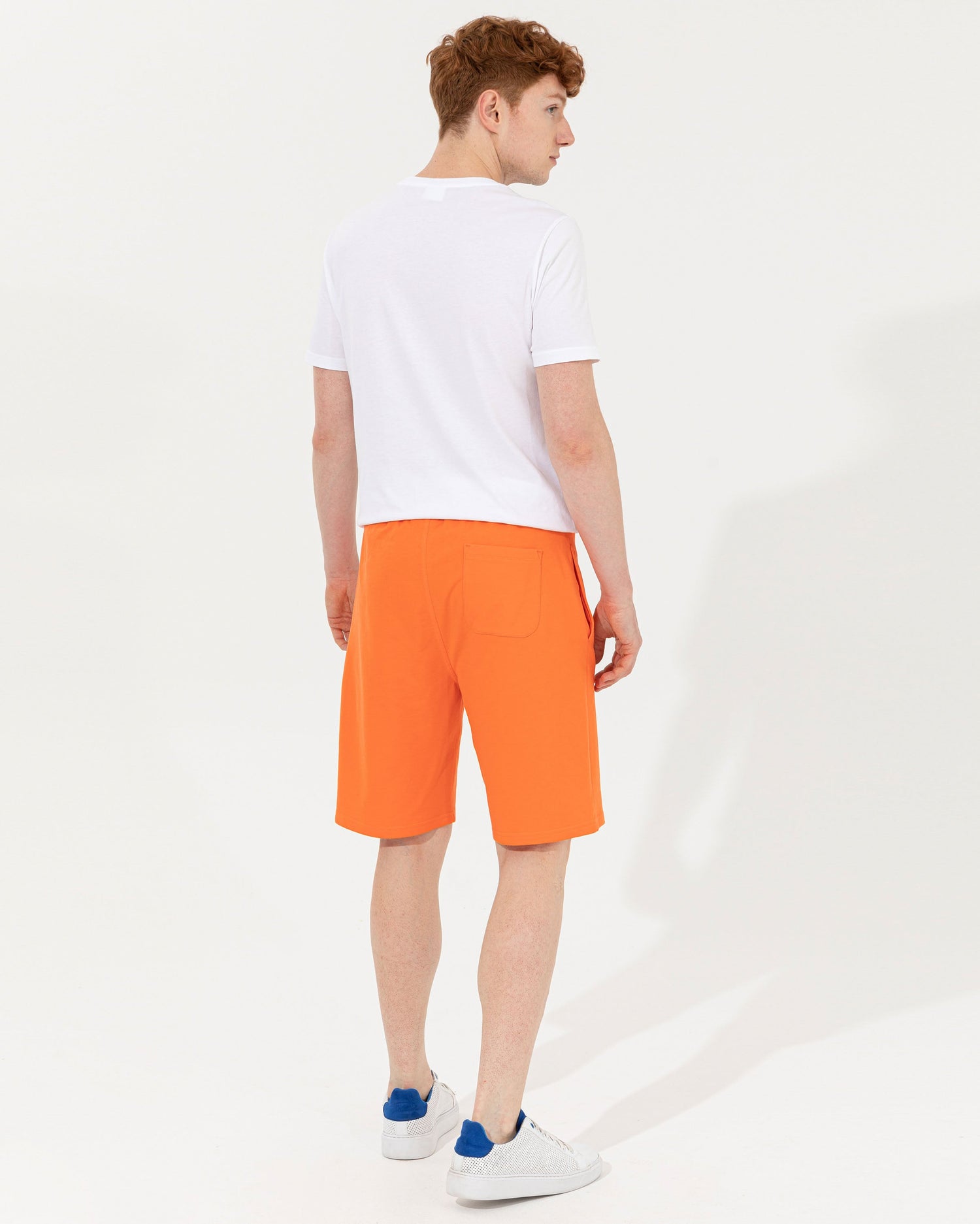 Orange Knitted Shorts U.S. Polo Assn.