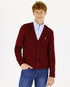 Red Knitting Cardigan U.S. Polo Assn.