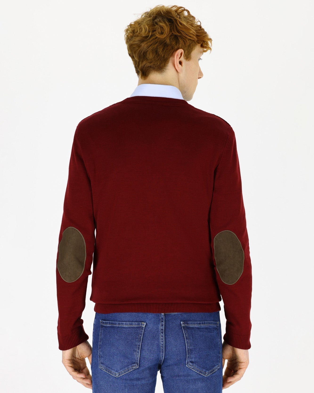 Red Knitting Cardigan U.S. Polo Assn.