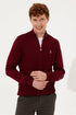 Red Knitting Cardigan U.S. Polo Assn.
