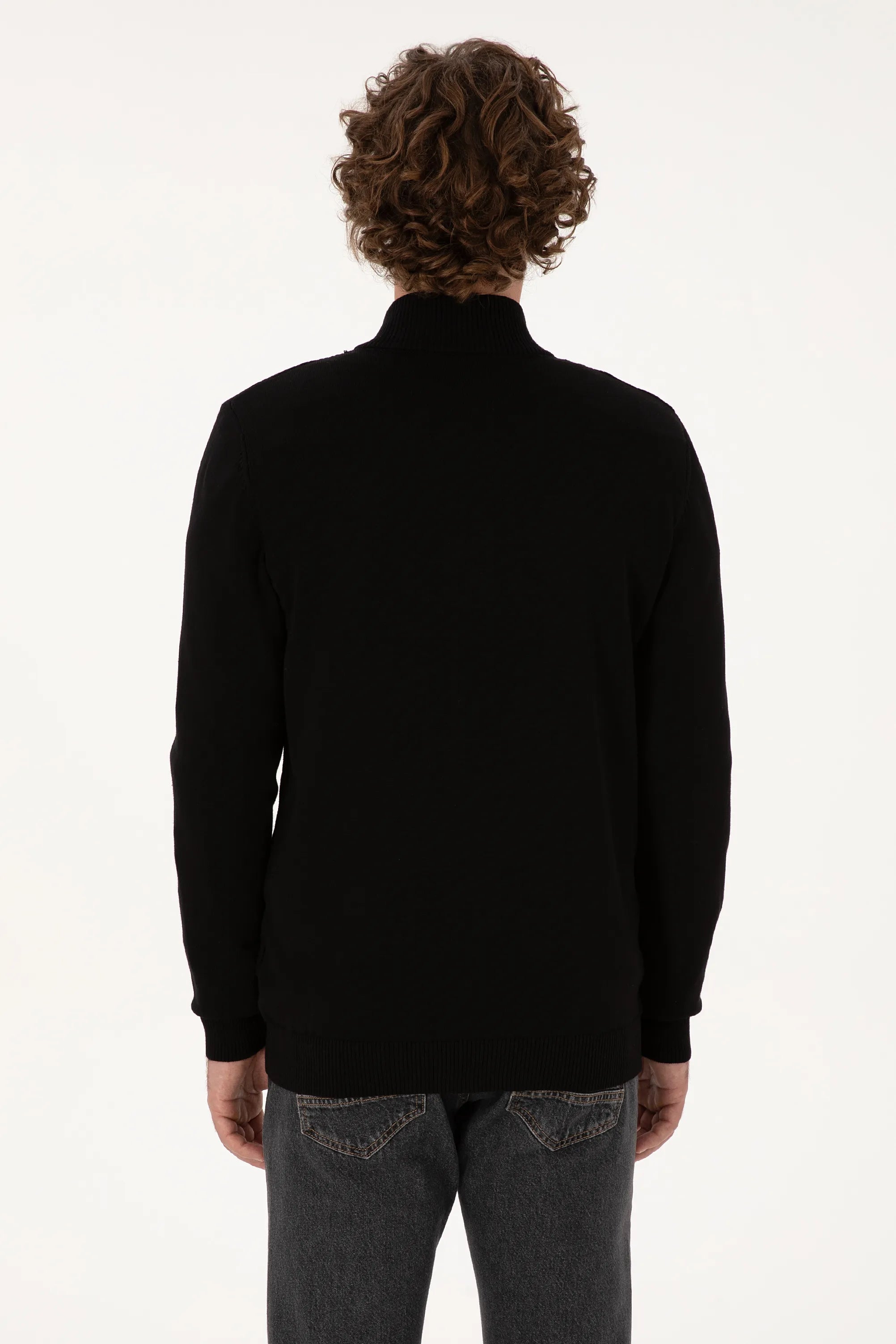 U.S. Polo Assn._Black_Black Knitting Cardigan_G081SZ0TH0 2227188_VR046_05