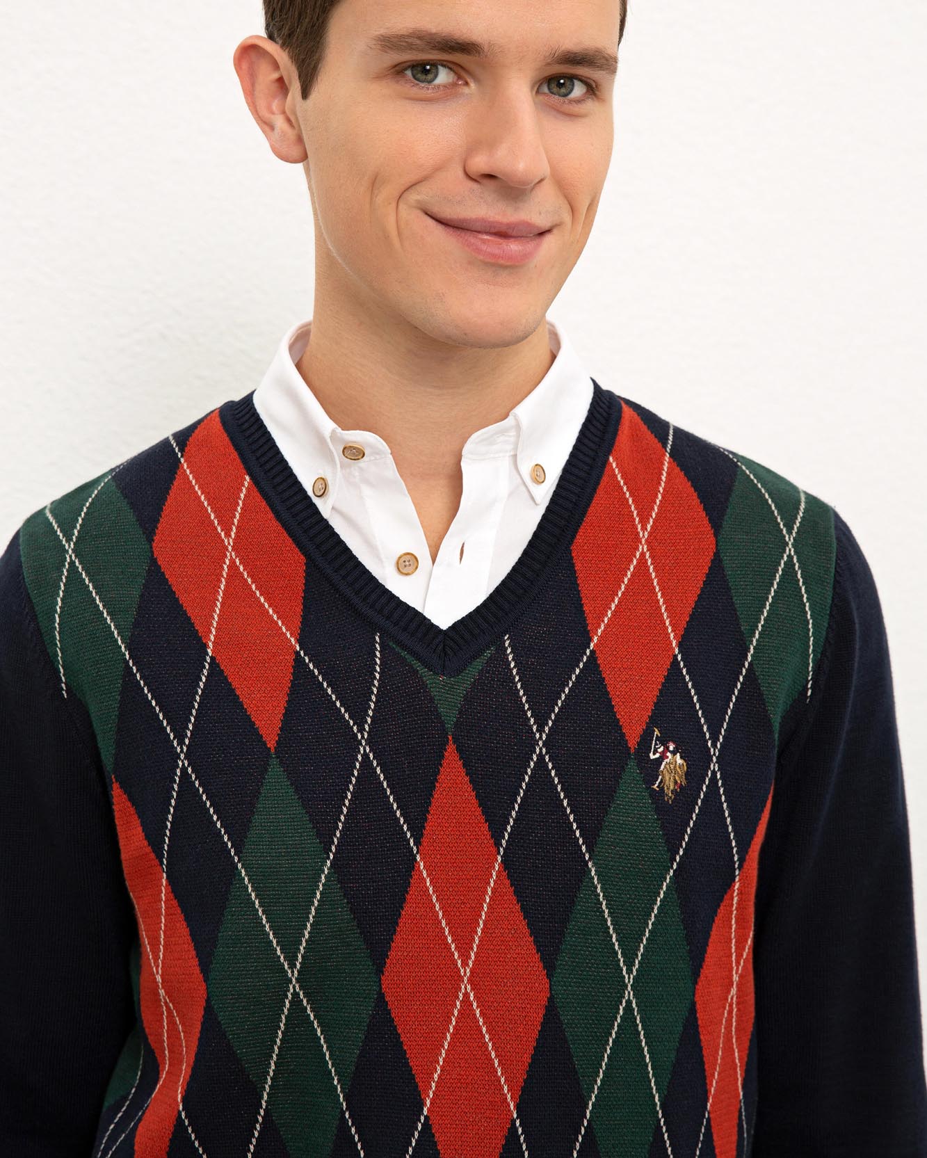 Dark Blue Knitting Jumper U.S. Polo Assn.