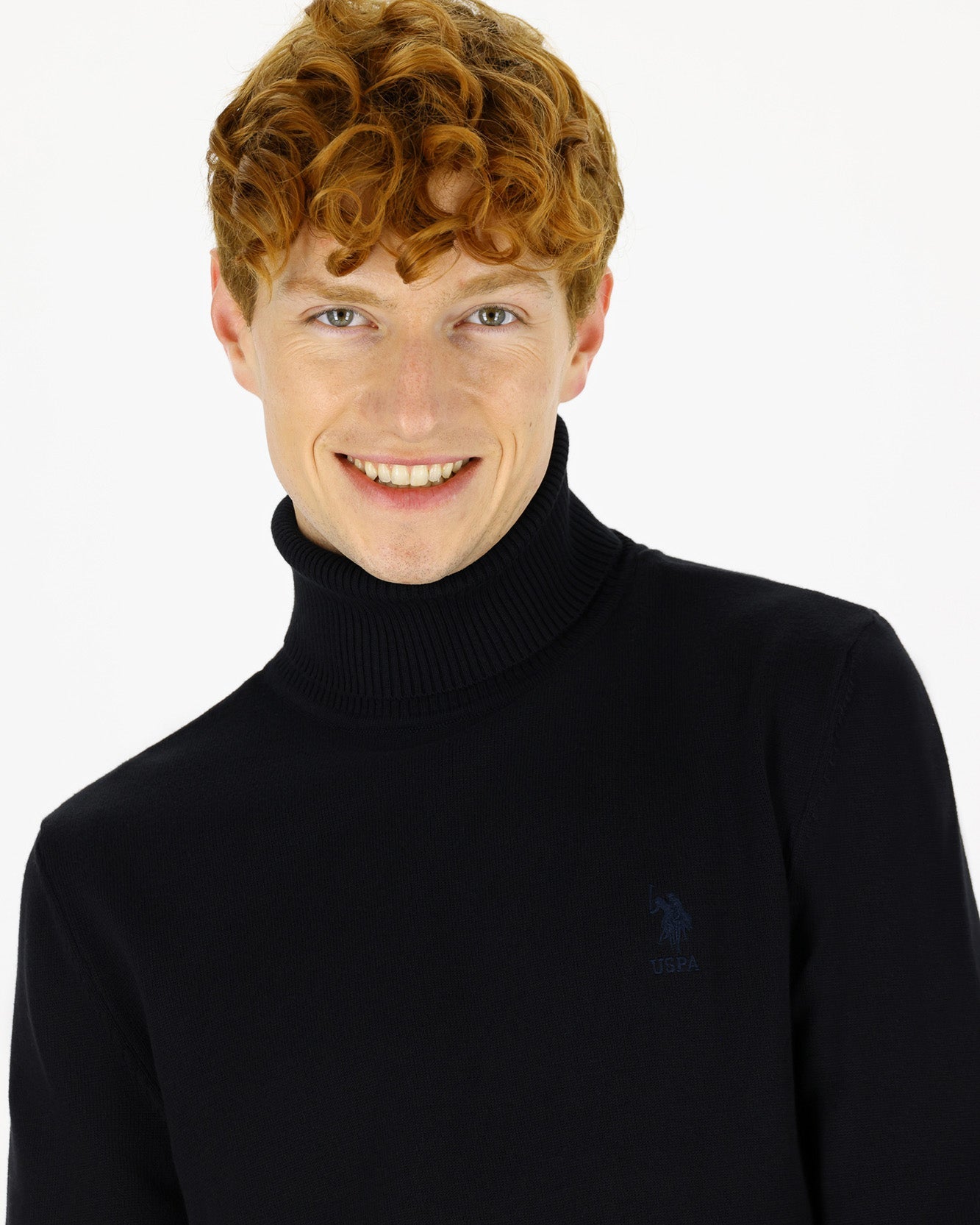 Black Knitting Jumper U.S. Polo Assn.