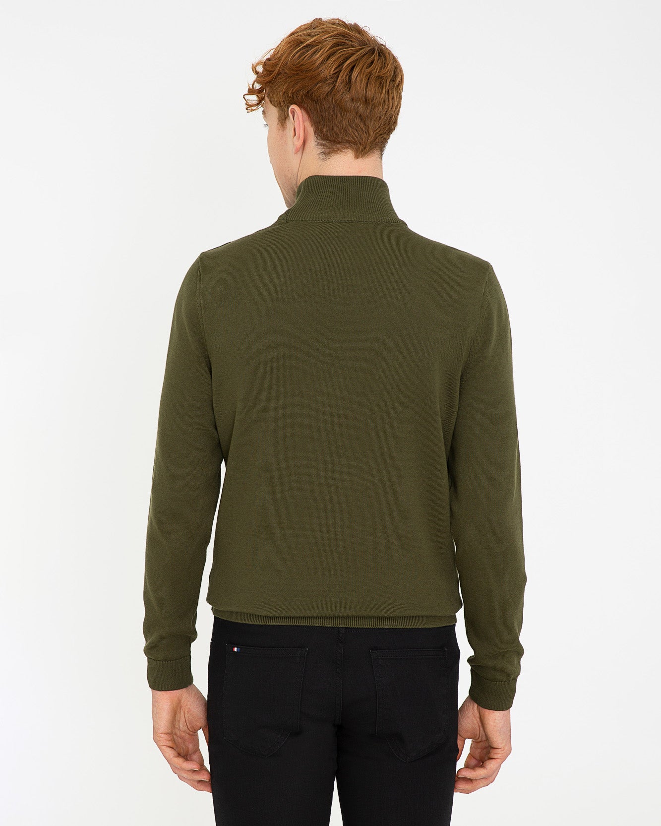 Kaki Knitting Jumper U.S. Polo Assn.