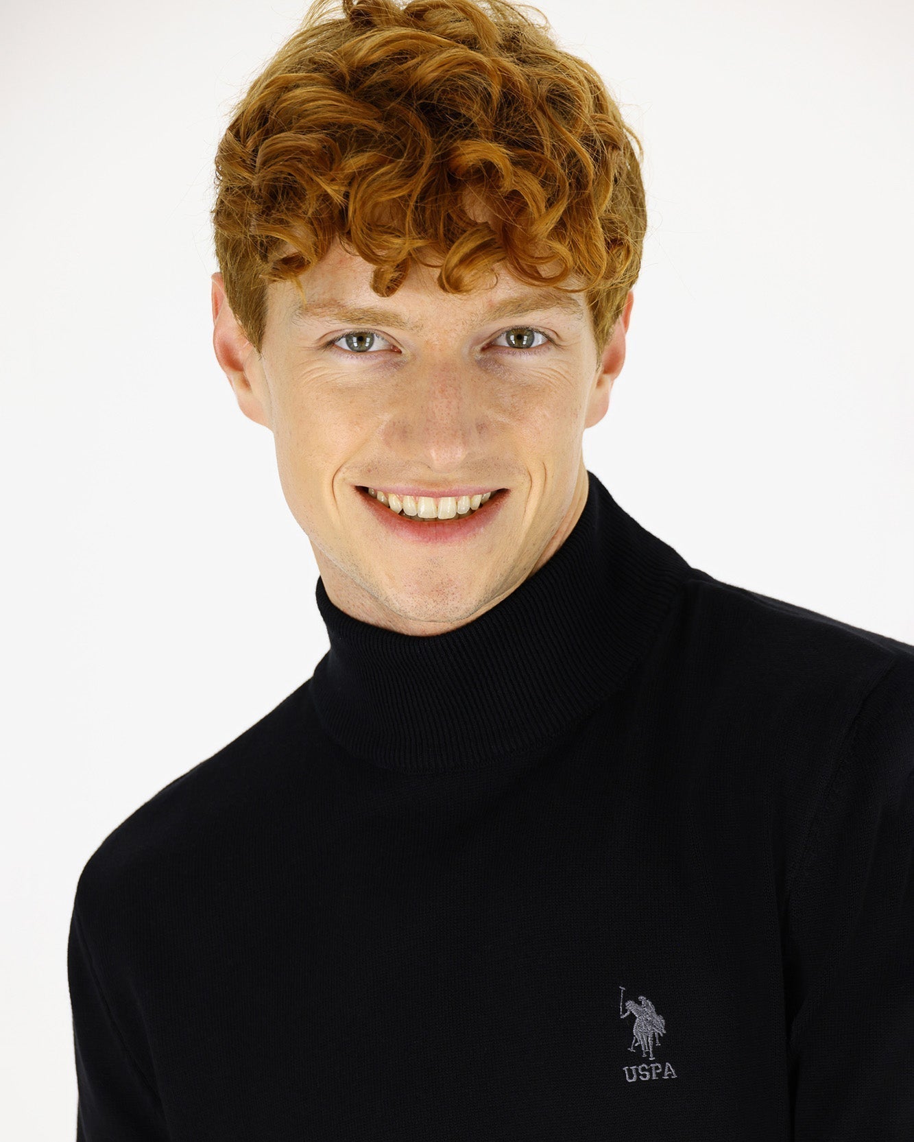 Black Knitting Jumper U.S. Polo Assn.