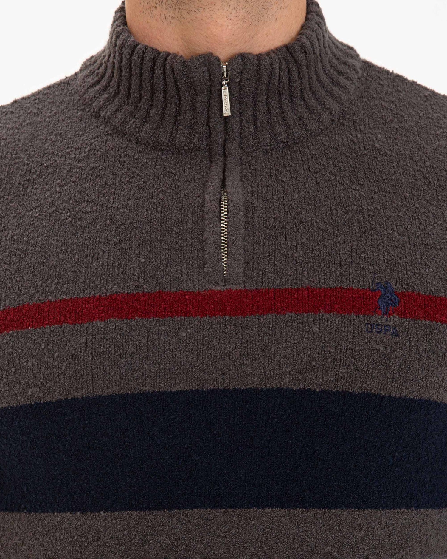 Dark Grey Knitting Jumper U.S. Polo Assn.