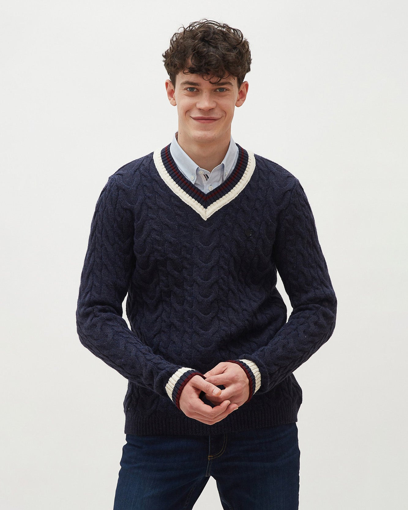 Dark Blue Knitting Jumper U.S. Polo Assn.