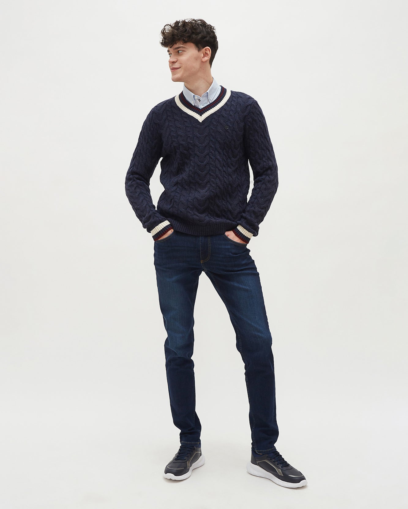 Dark Blue Knitting Jumper U.S. Polo Assn.