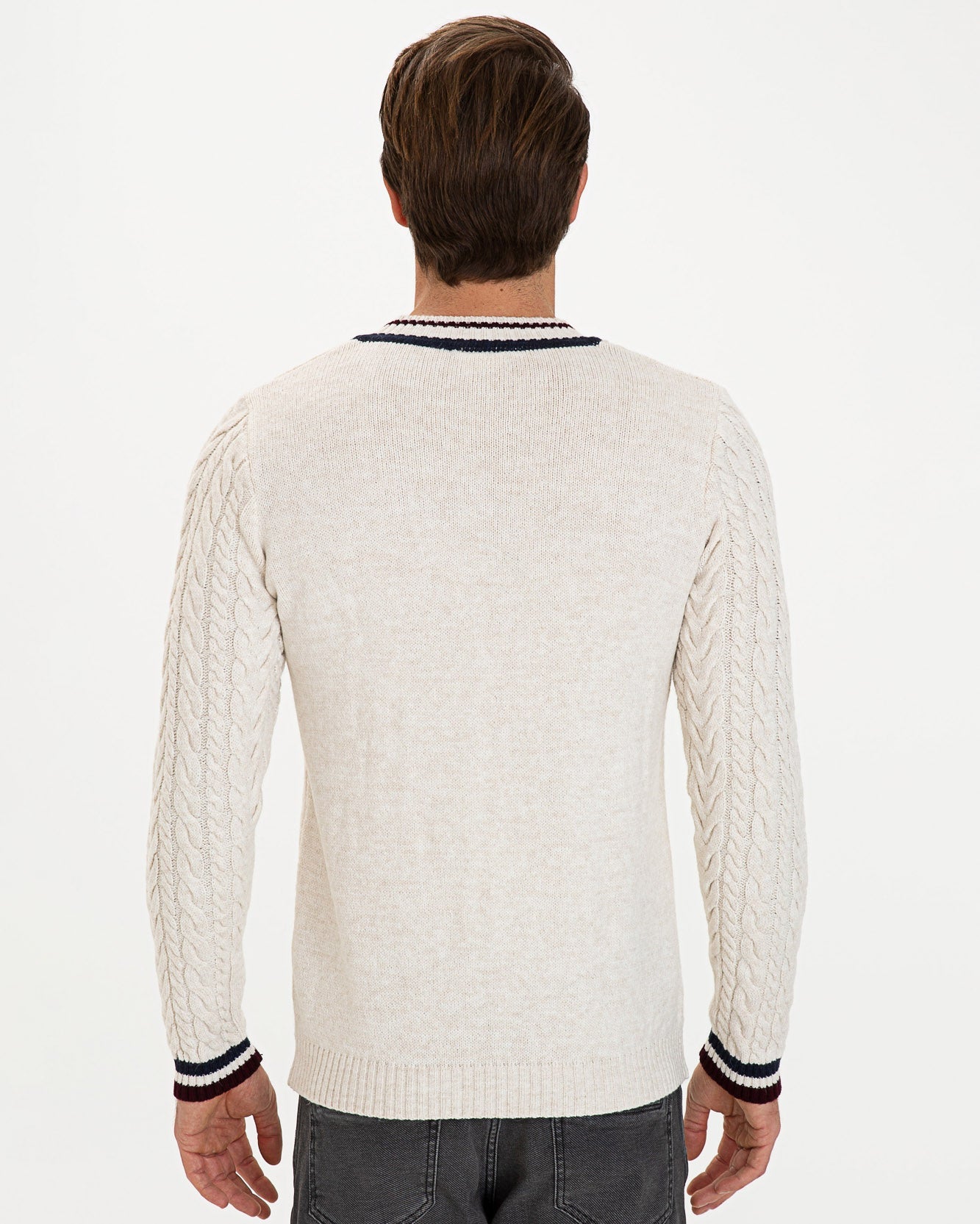 Red Knitting Jumper U.S. Polo Assn.