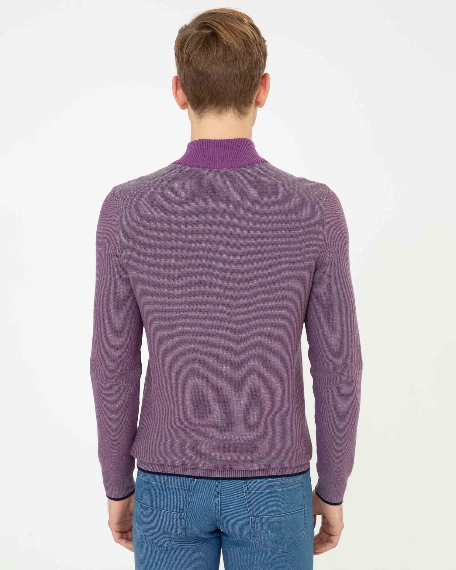 Mauve Knitting Jumper U.S. Polo Assn.