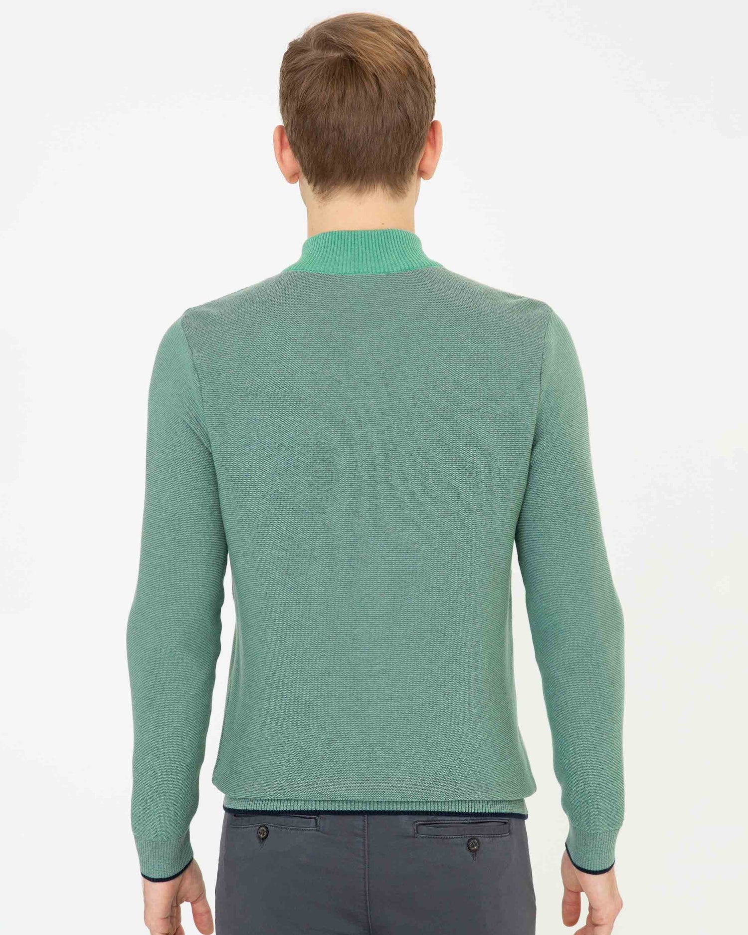 Light Blue Knitting Jumper U.S. Polo Assn.