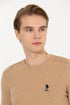 Beige Knitting Jumper U.S. Polo Assn.