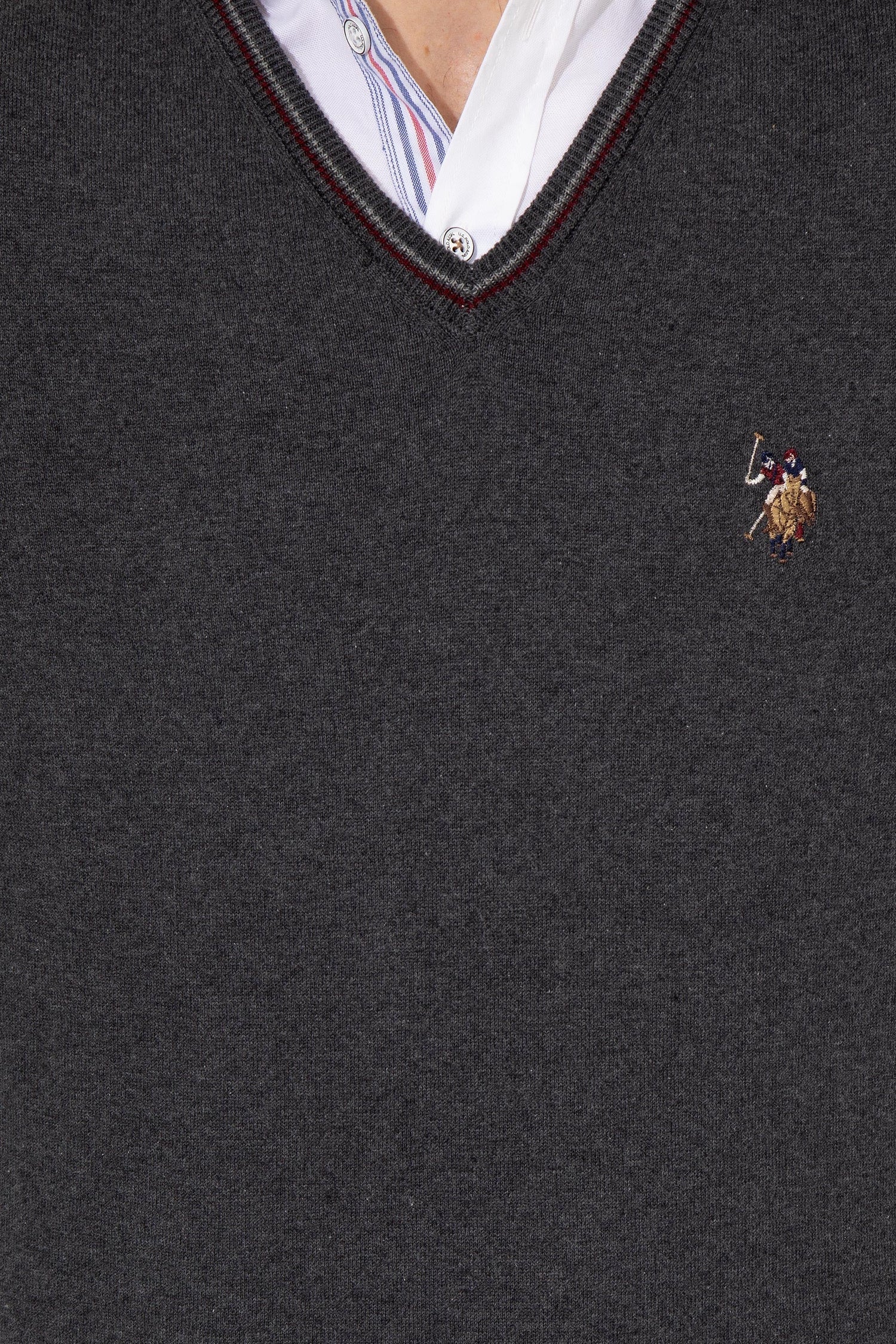 Dark Grey Knitting Jumper U.S. Polo Assn.