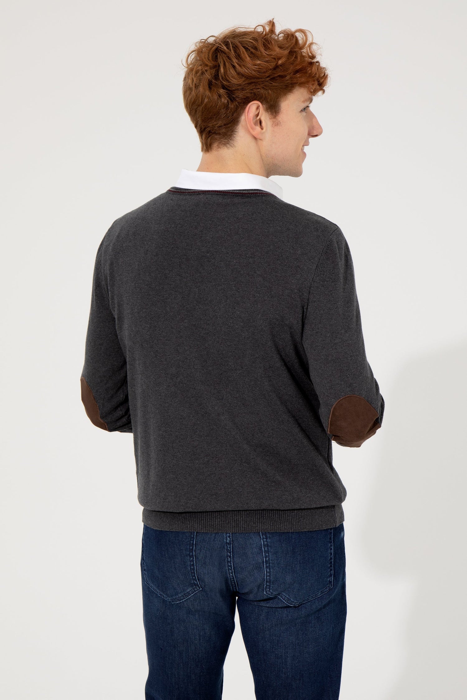 Dark Grey Knitting Jumper U.S. Polo Assn.