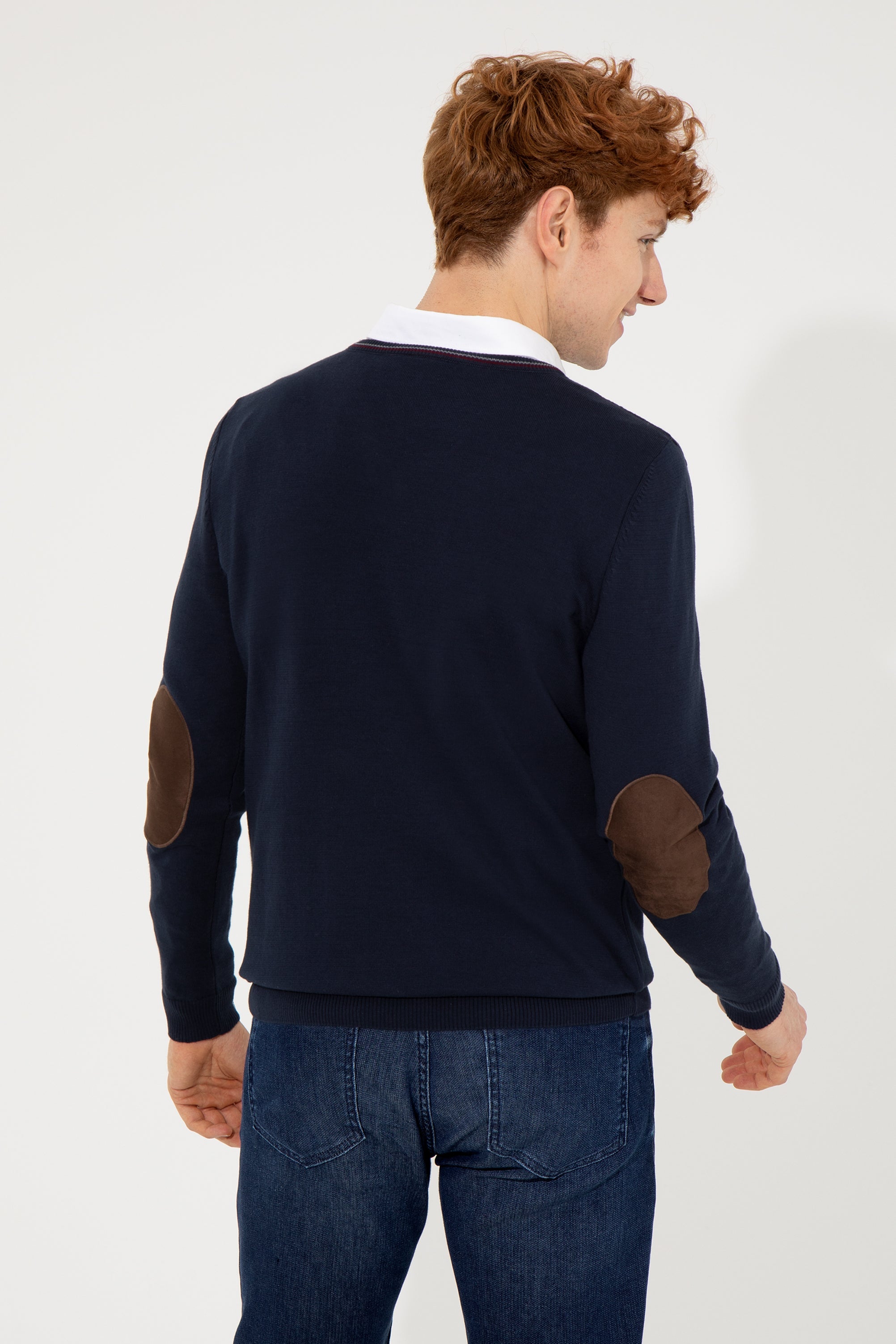 Dark Blue Knitting Jumper U.S. Polo Assn.