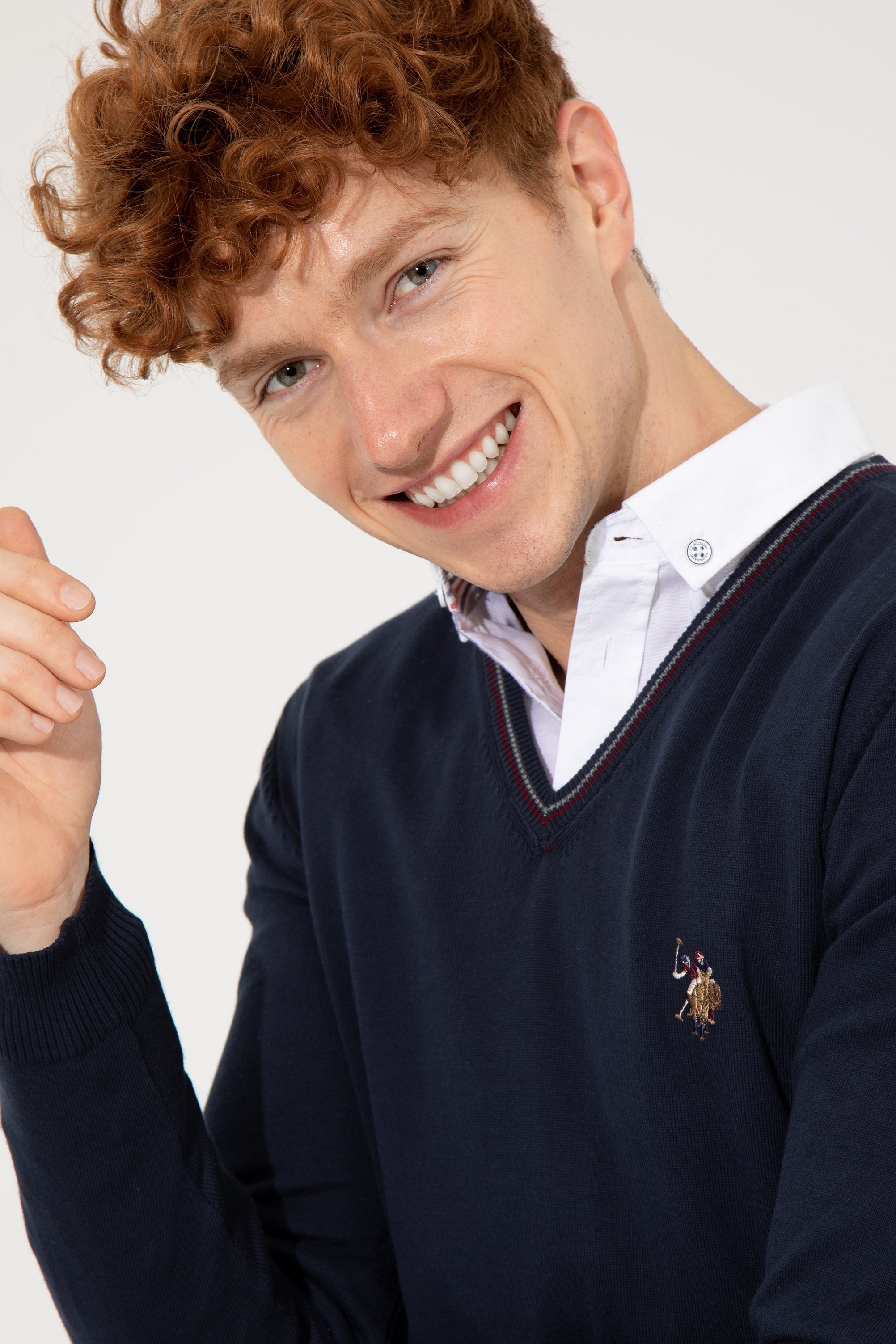 Dark Blue Knitting Jumper U.S. Polo Assn.