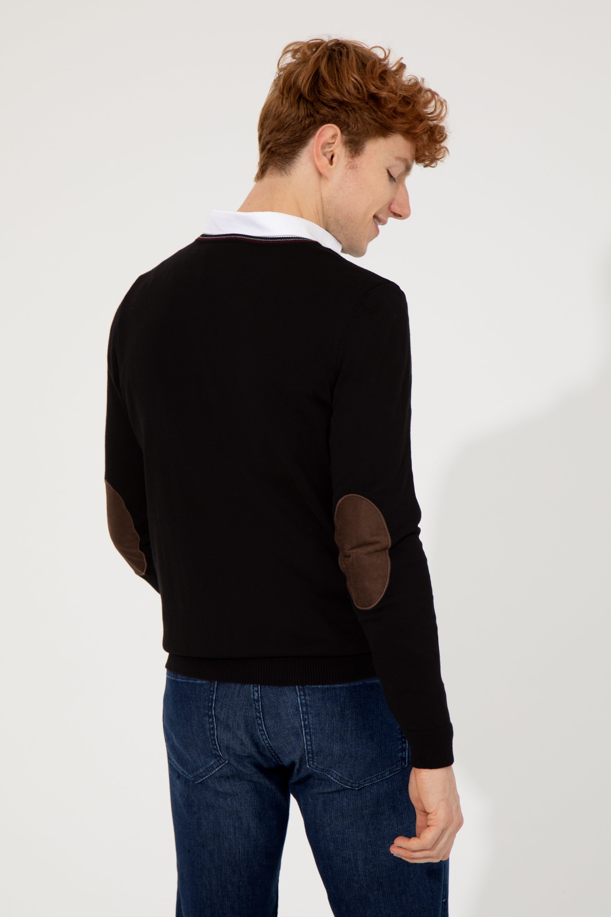 Black Knitting Jumper U.S. Polo Assn.
