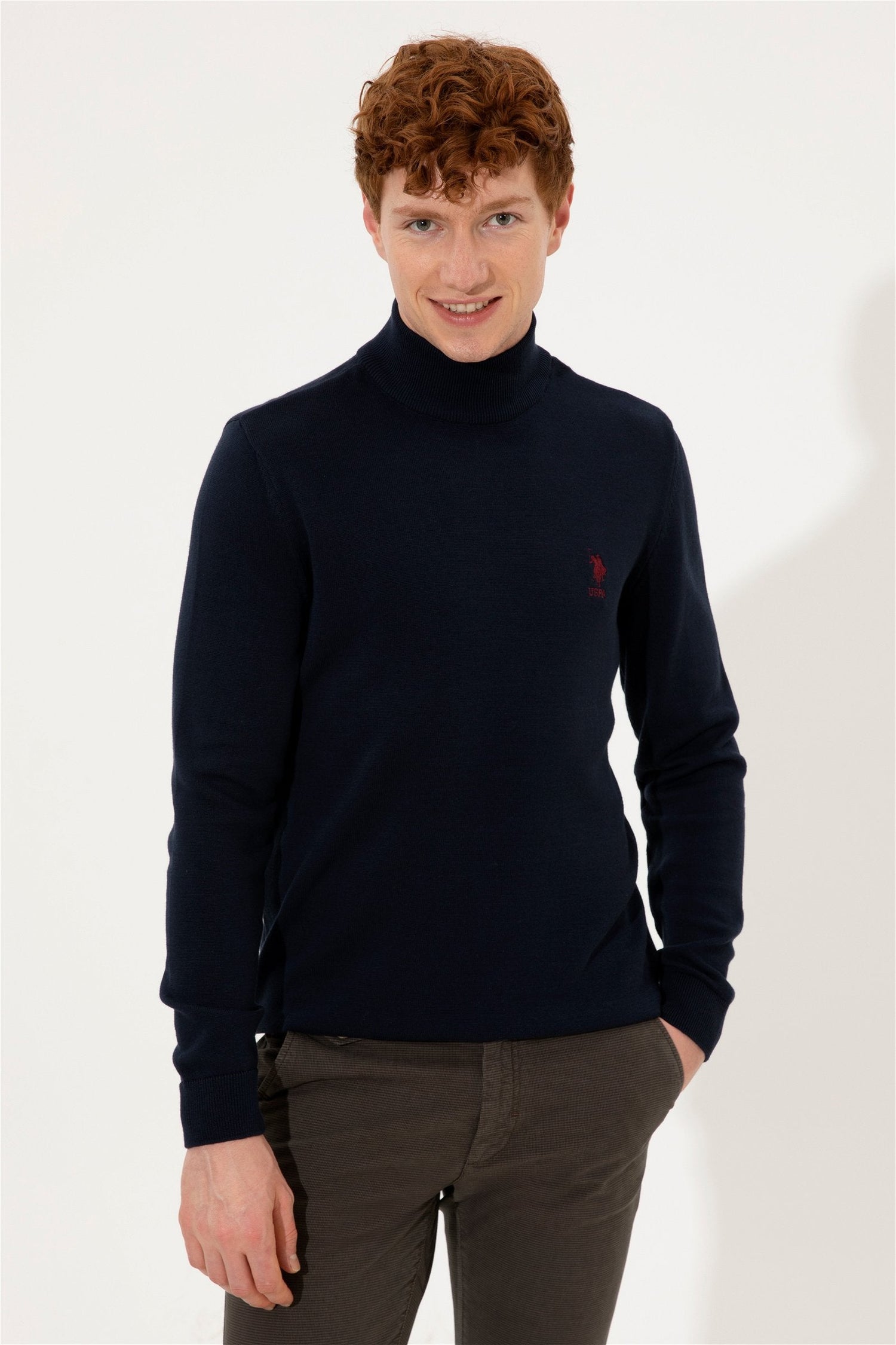 Dark Blue Knitting Jumper U.S. Polo Assn.