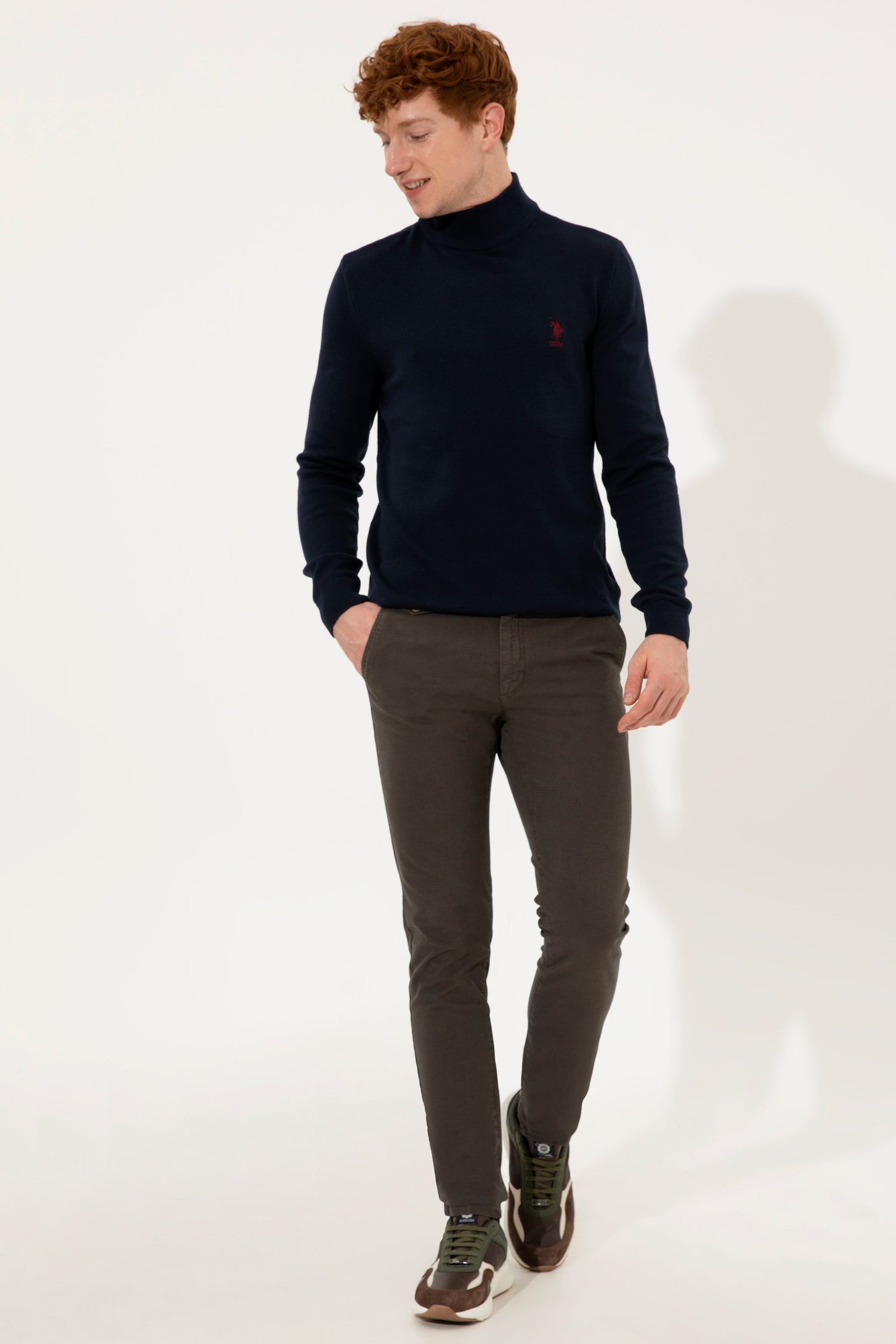 Dark Blue Knitting Jumper U.S. Polo Assn.