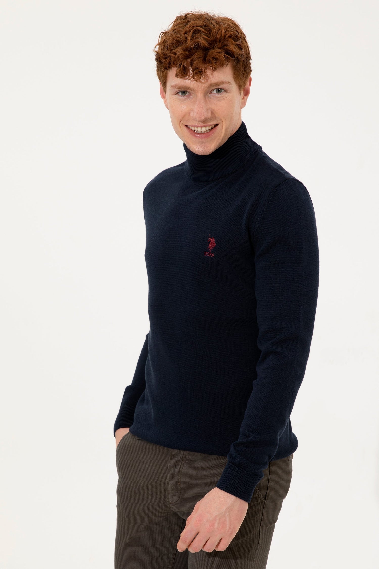 Dark Blue Knitting Jumper U.S. Polo Assn.