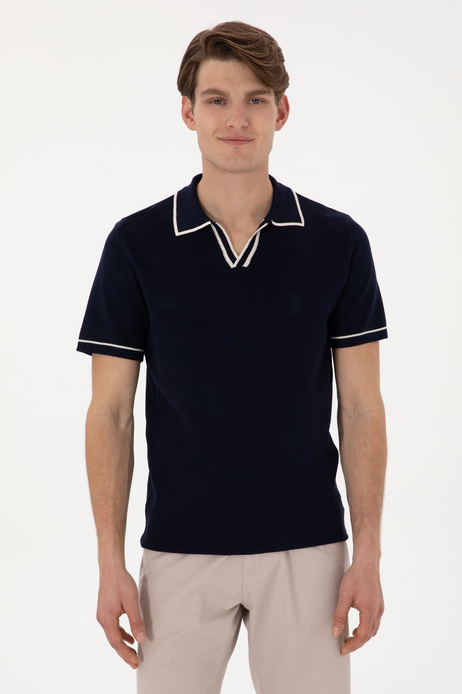 U.S. Polo Assn._Navy Polo Shirt_G081SZ0TK0 2100068_VR033_01
