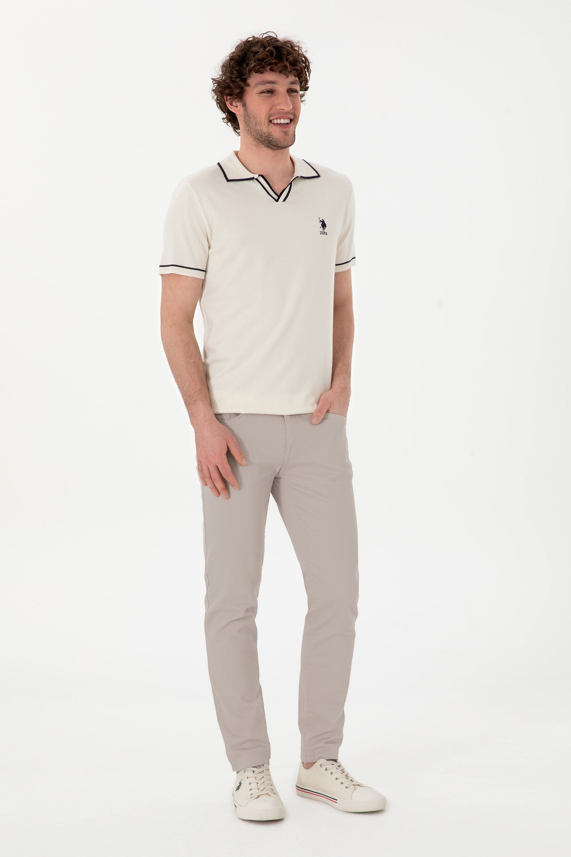U.S. Polo Assn._Cream Polo Shirt_G081SZ0TK0 2100068_VR071_04