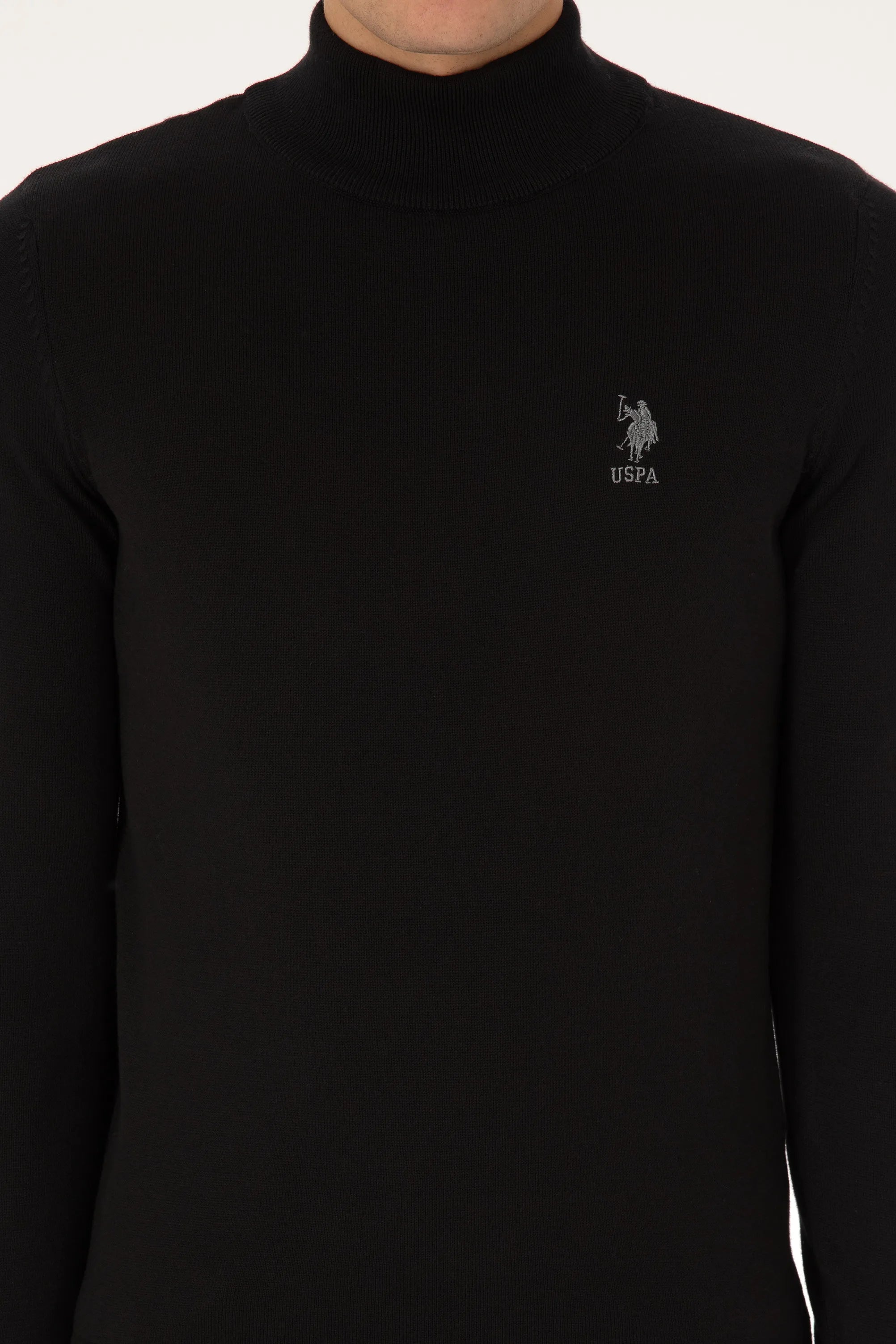 U.S. Polo Assn._Black_Black Turtle-neck Pullover_G081SZ0TK0 2226849_VR046_06