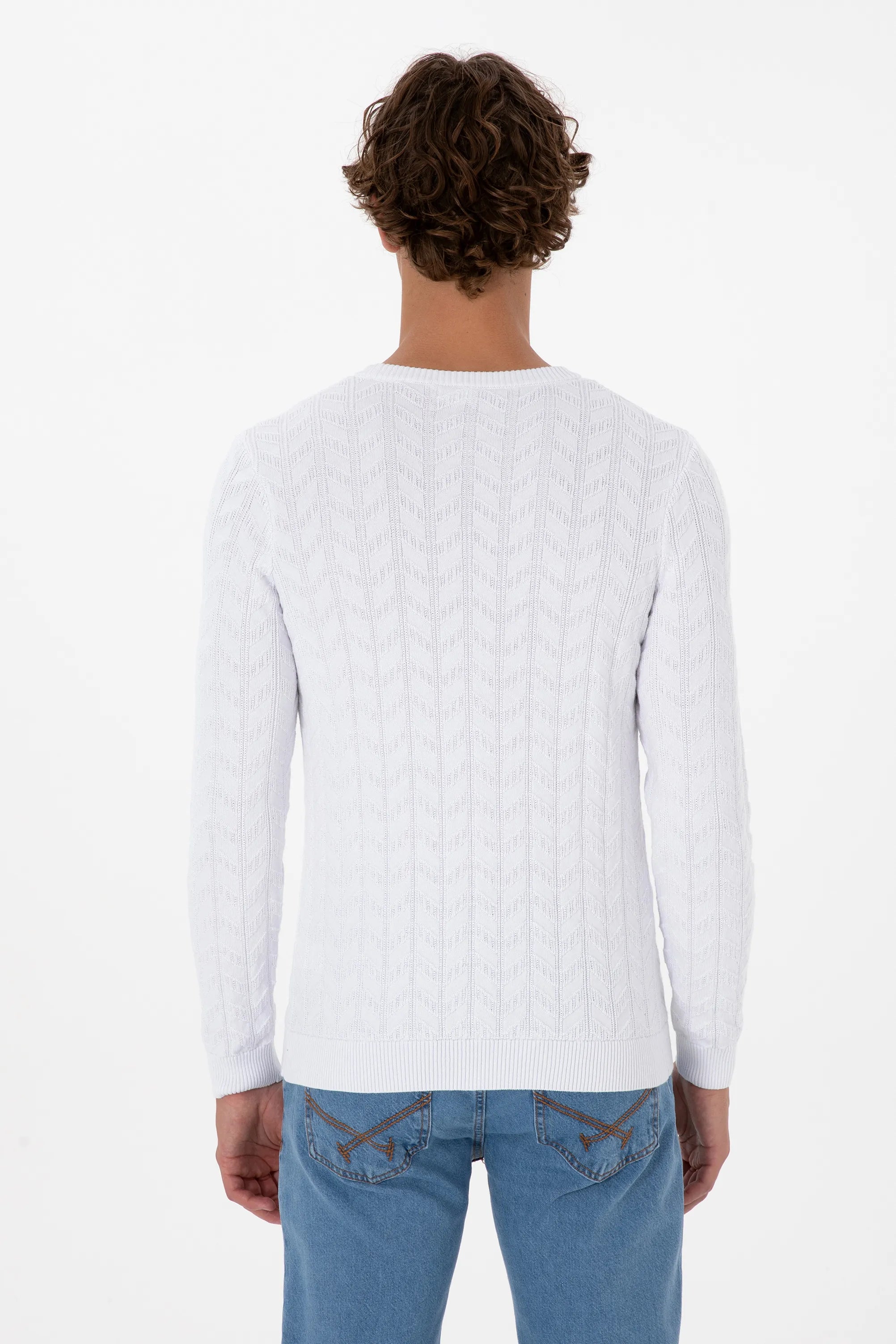 U.S. Polo Assn._White_White Knitted Pullover_G081SZ0TK0 2227375_VR013_05