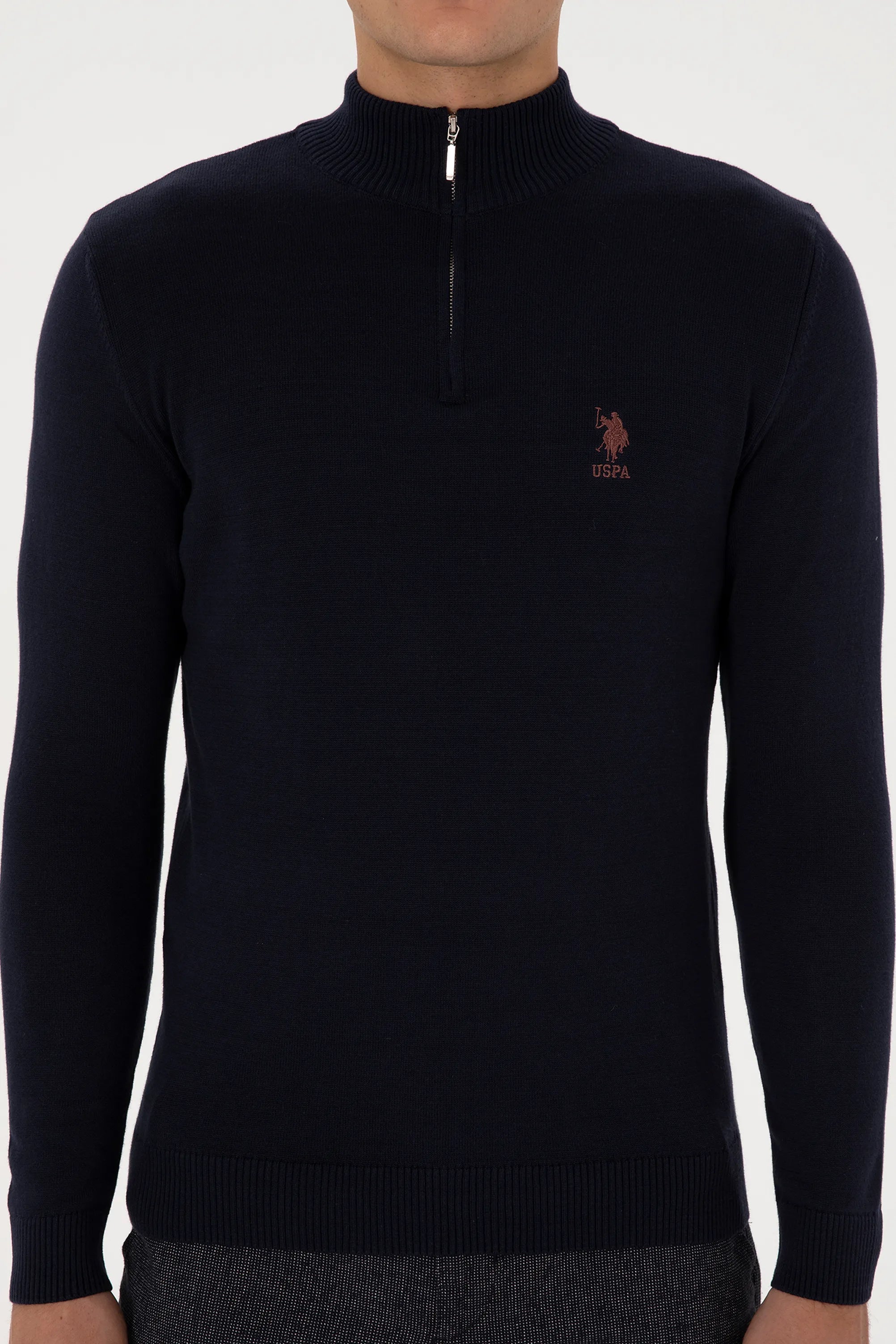 U.S. Polo Assn._Navy_Navy Sweater With Zipper_G081SZ0TK0 2334906_VR033_06