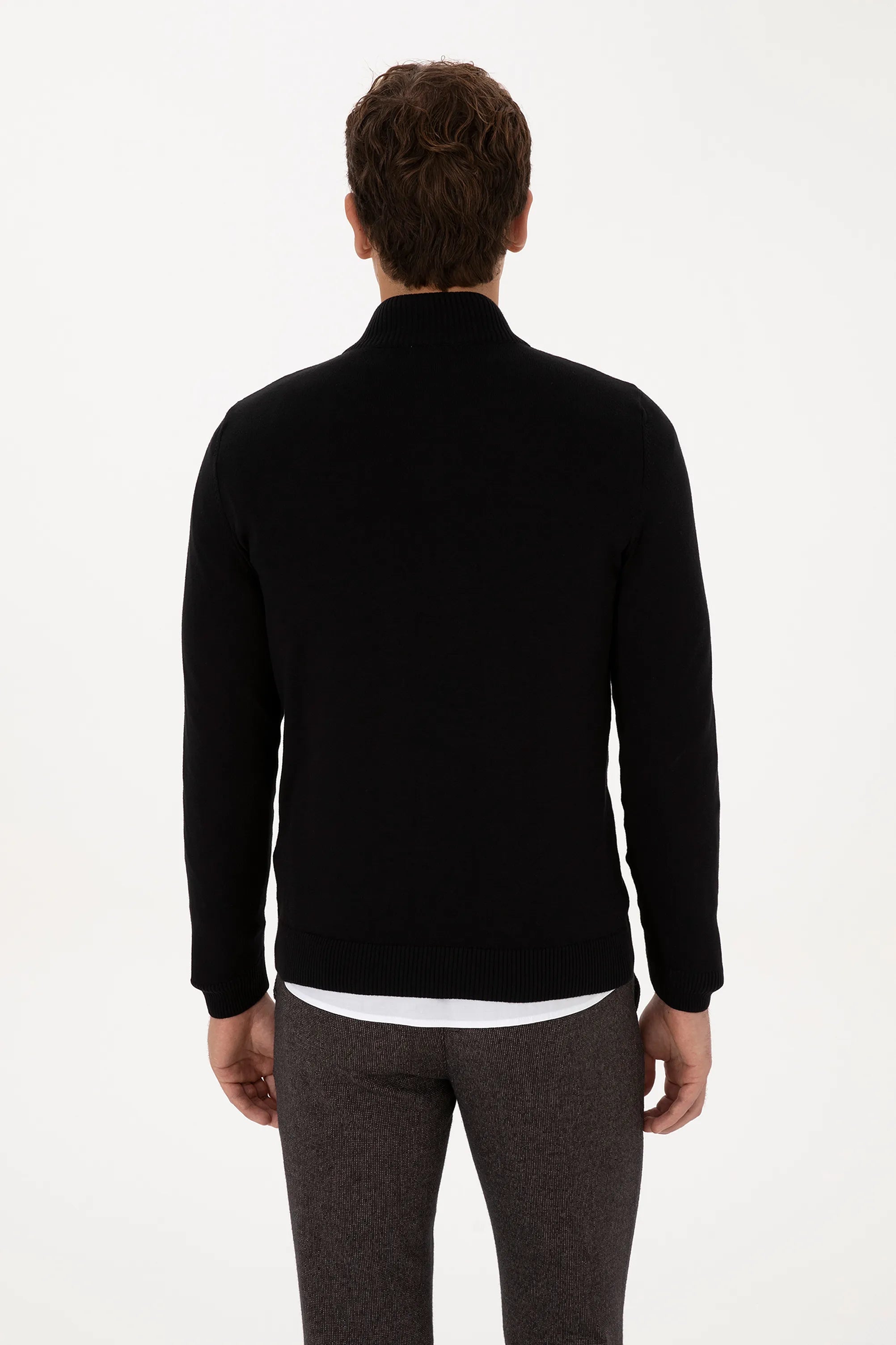 U.S. Polo Assn._Black_Black Pullover With Zipper_G081SZ0TK0 2334906_VR046_05