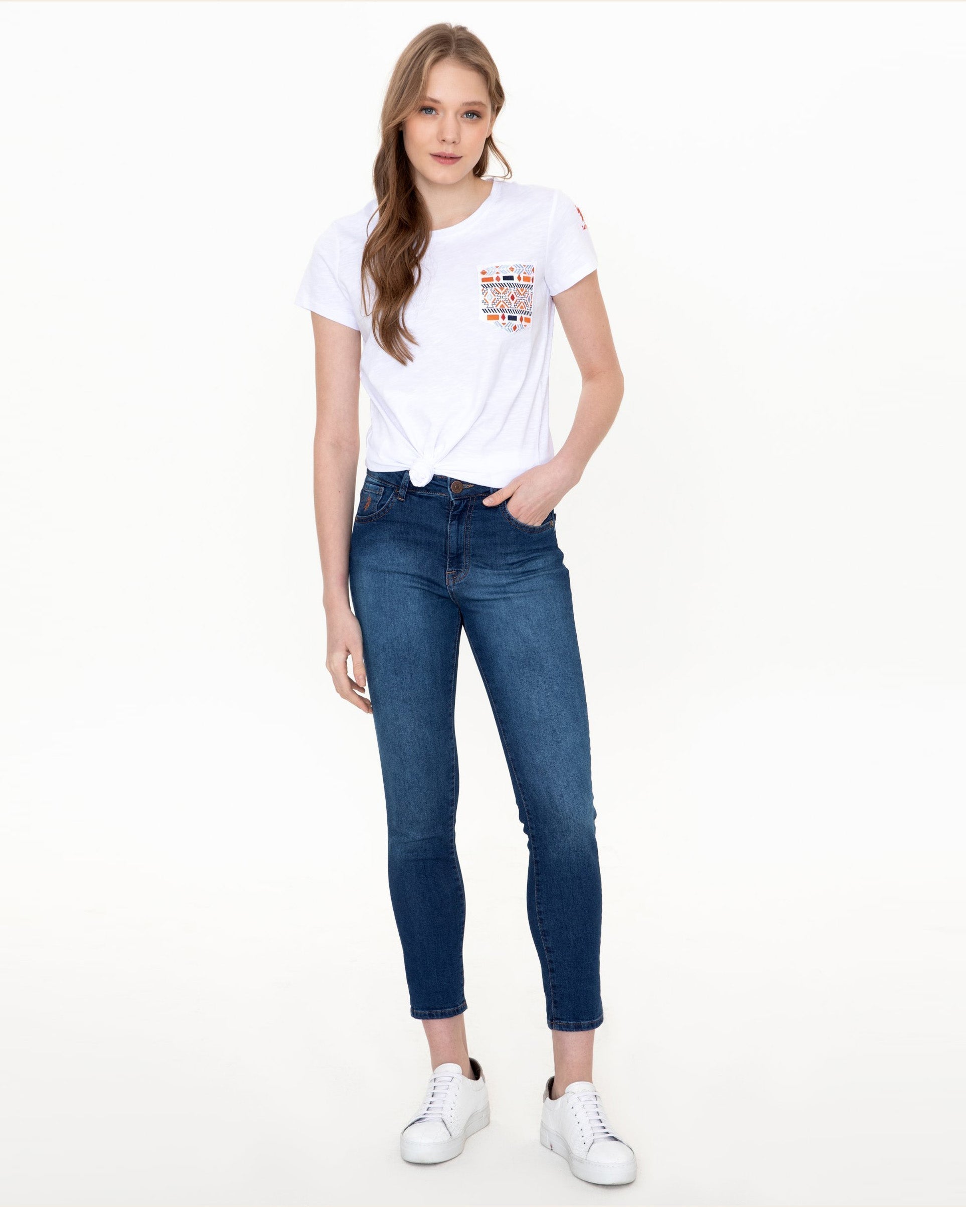 Middle Blue Denim Trouser U.S. Polo Assn.