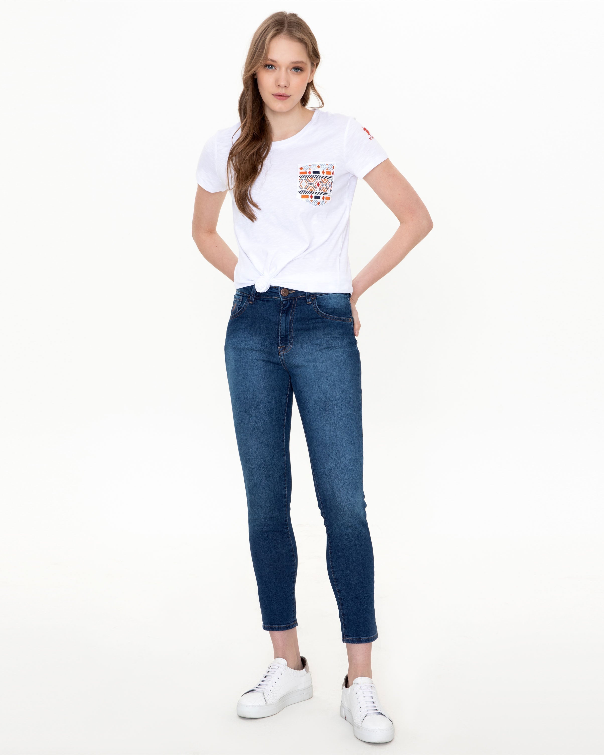 Middle Blue Denim Trouser U.S. Polo Assn.