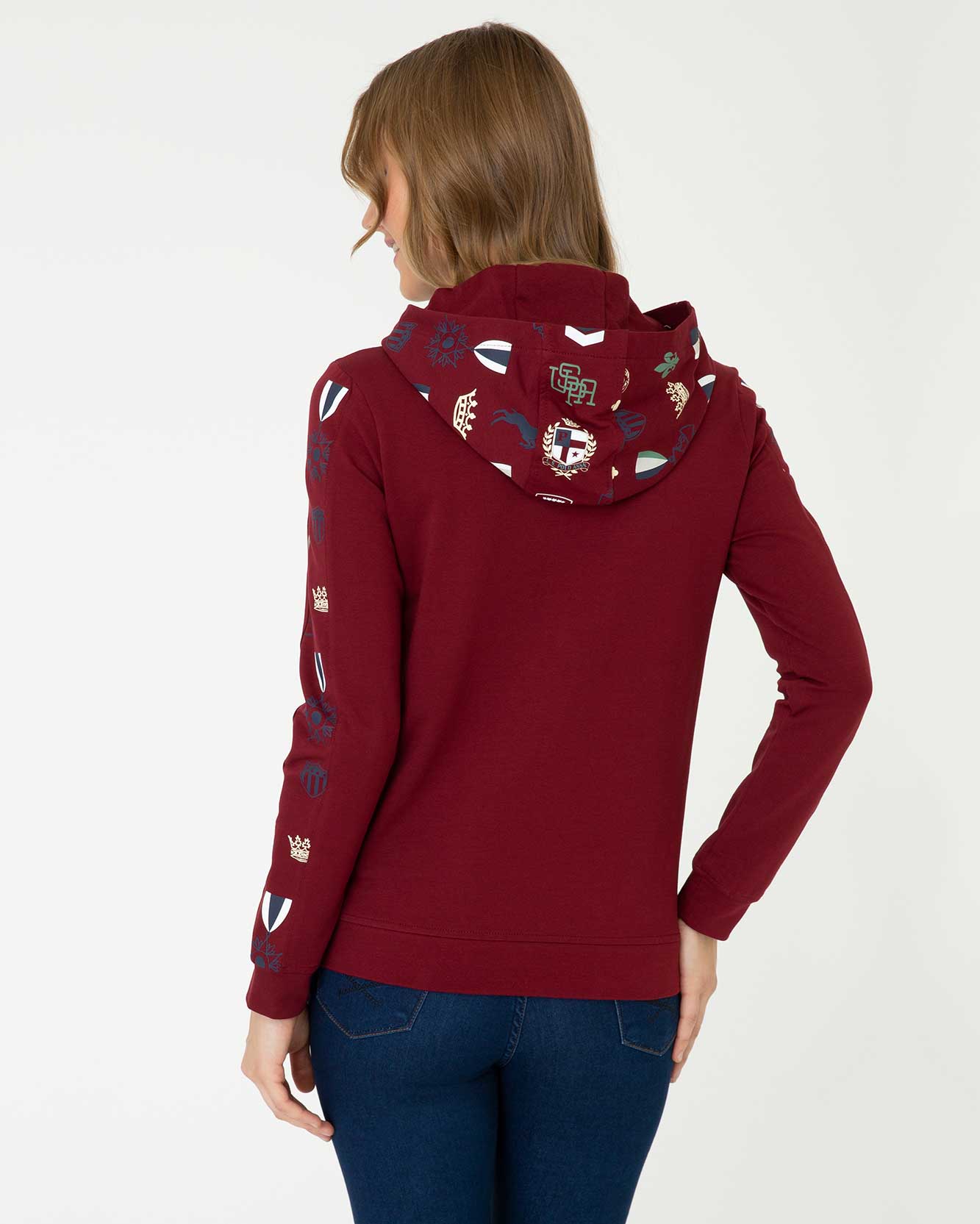 Red Sweat Shirt U.S. Polo Assn.