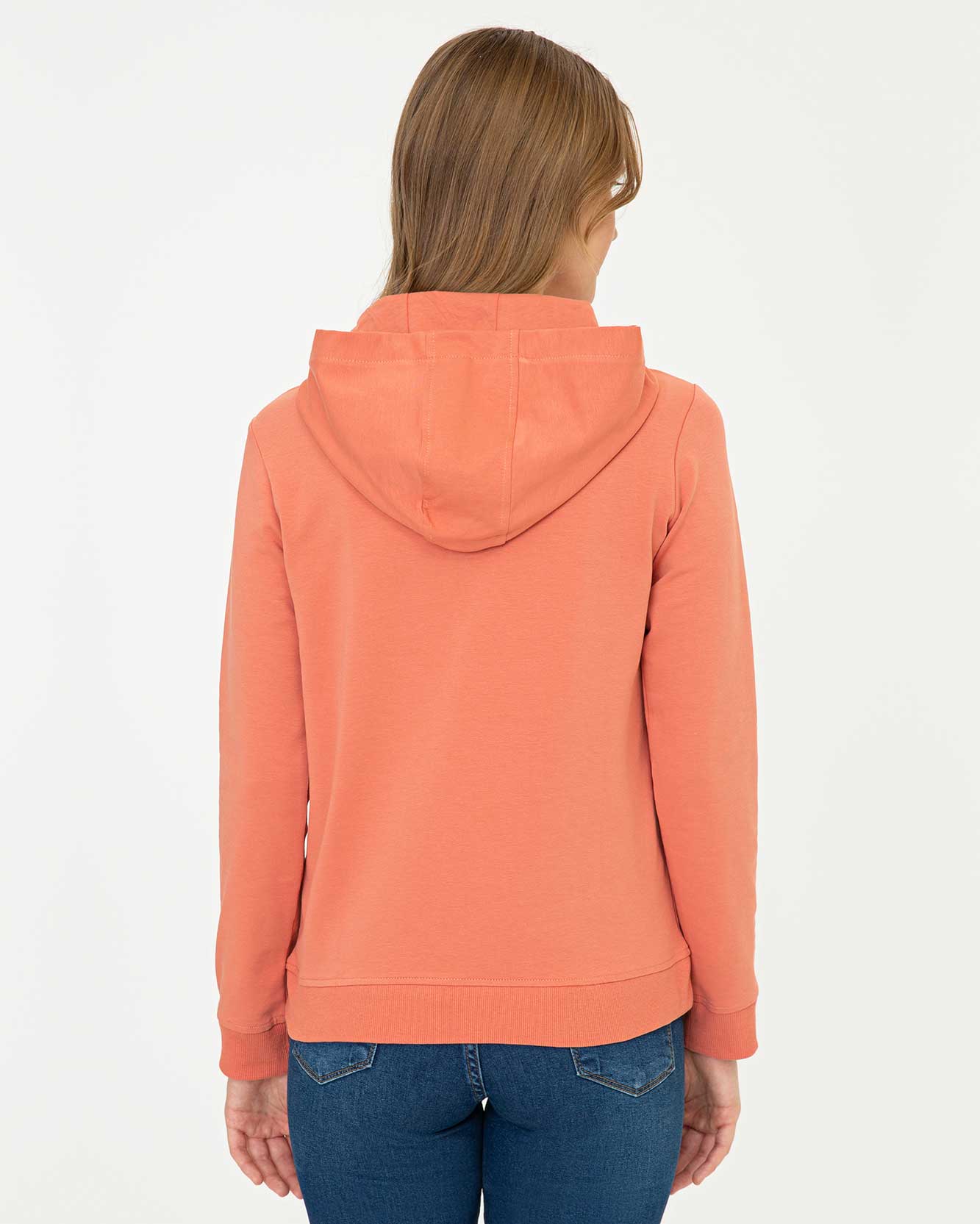 Orange Sweat Shirt U.S. Polo Assn.