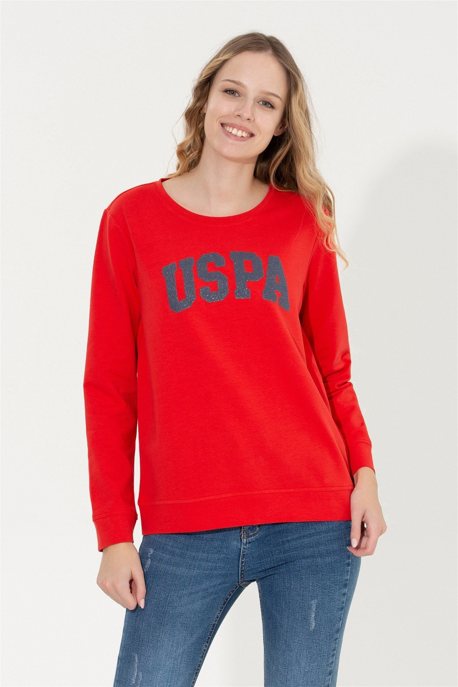 Red Sweat Shirt U.S. Polo Assn.
