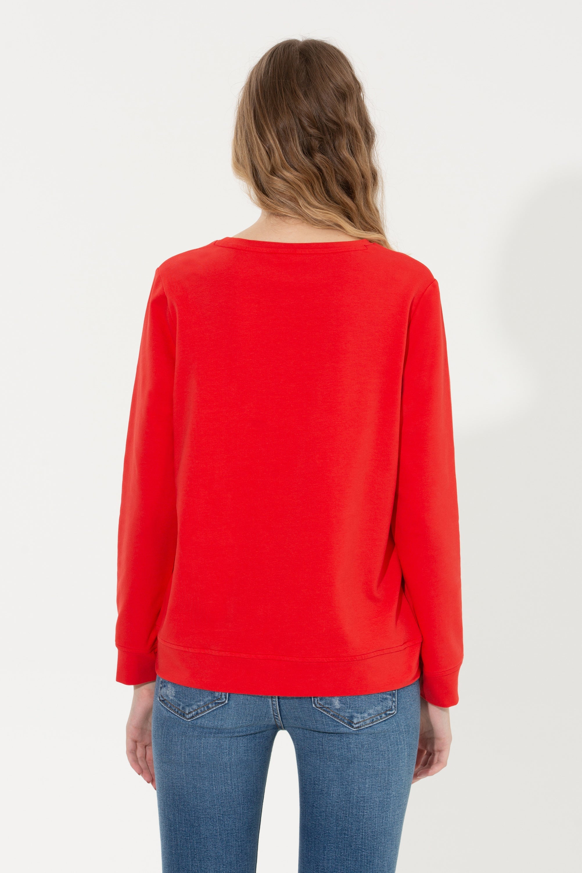 Red Sweat Shirt U.S. Polo Assn.