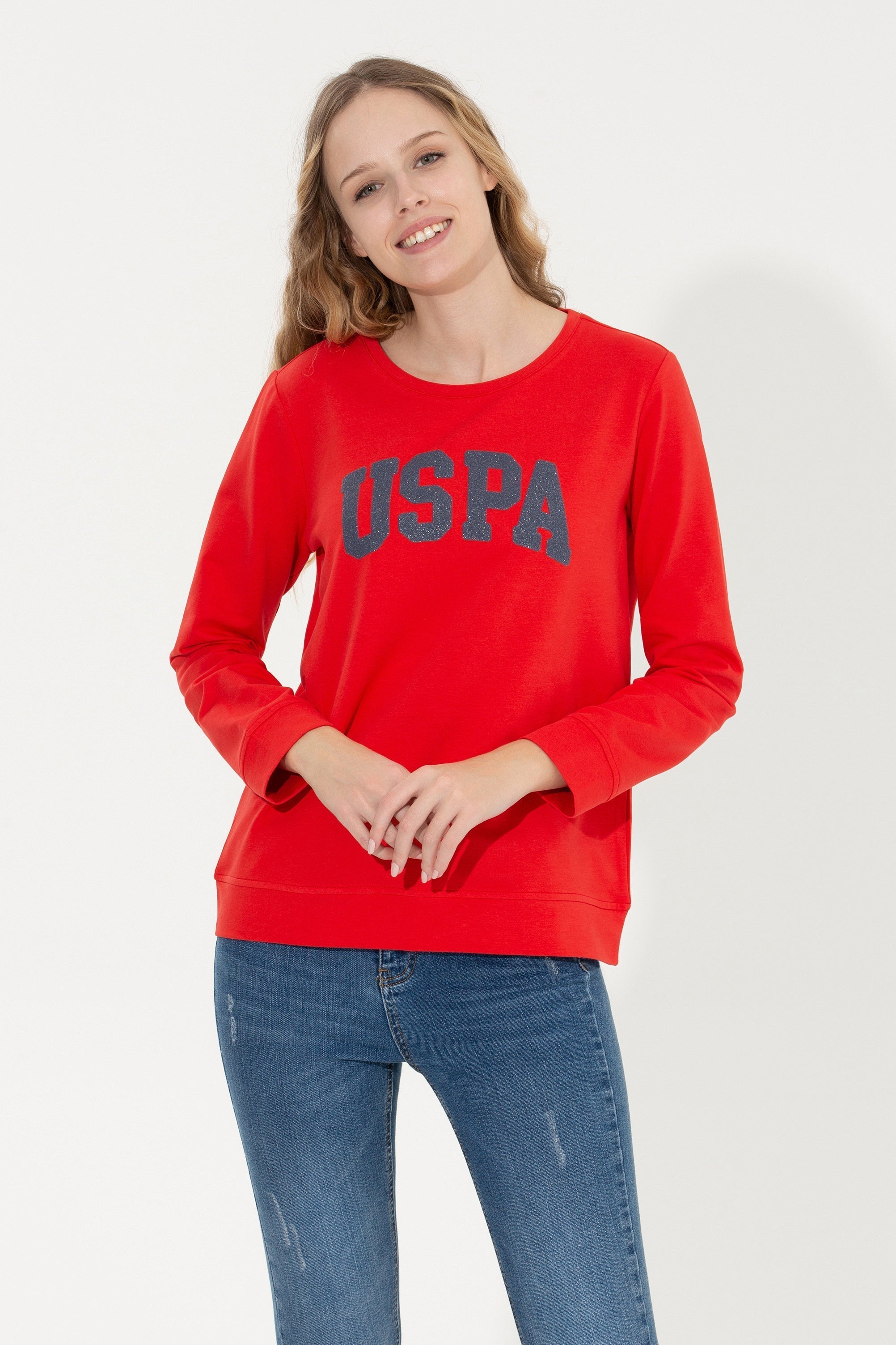 Red Sweat Shirt U.S. Polo Assn.