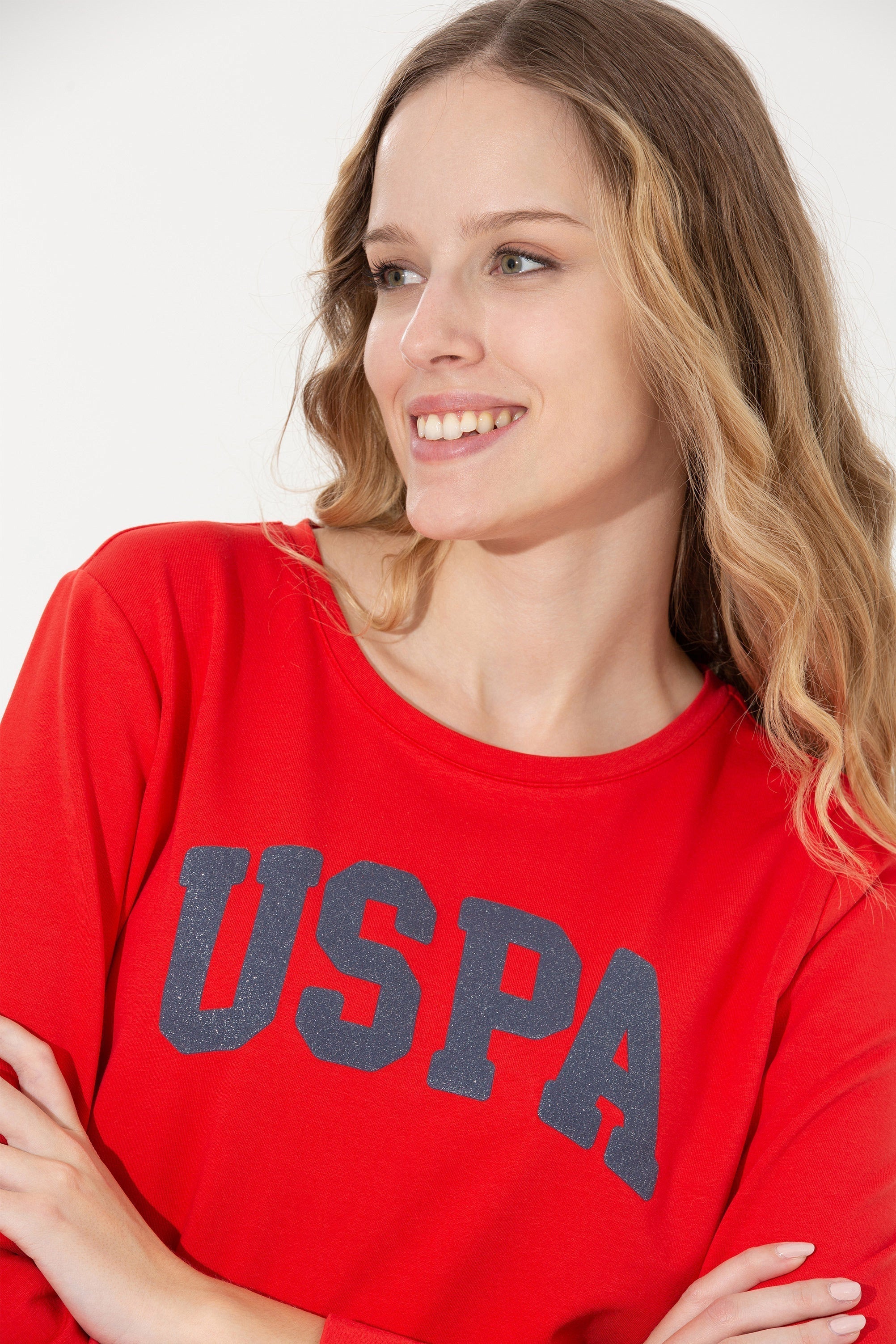 Red Sweat Shirt U.S. Polo Assn.
