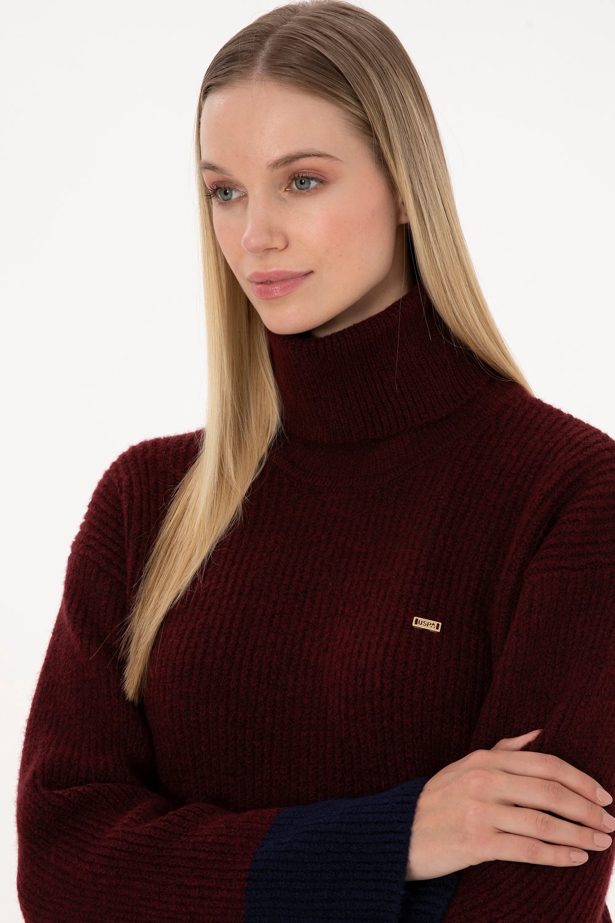 U.S. Polo Assn._New Plum_New Plum Oversized High Neck Sweater_G082GL0TK0 2239136_VR177_02