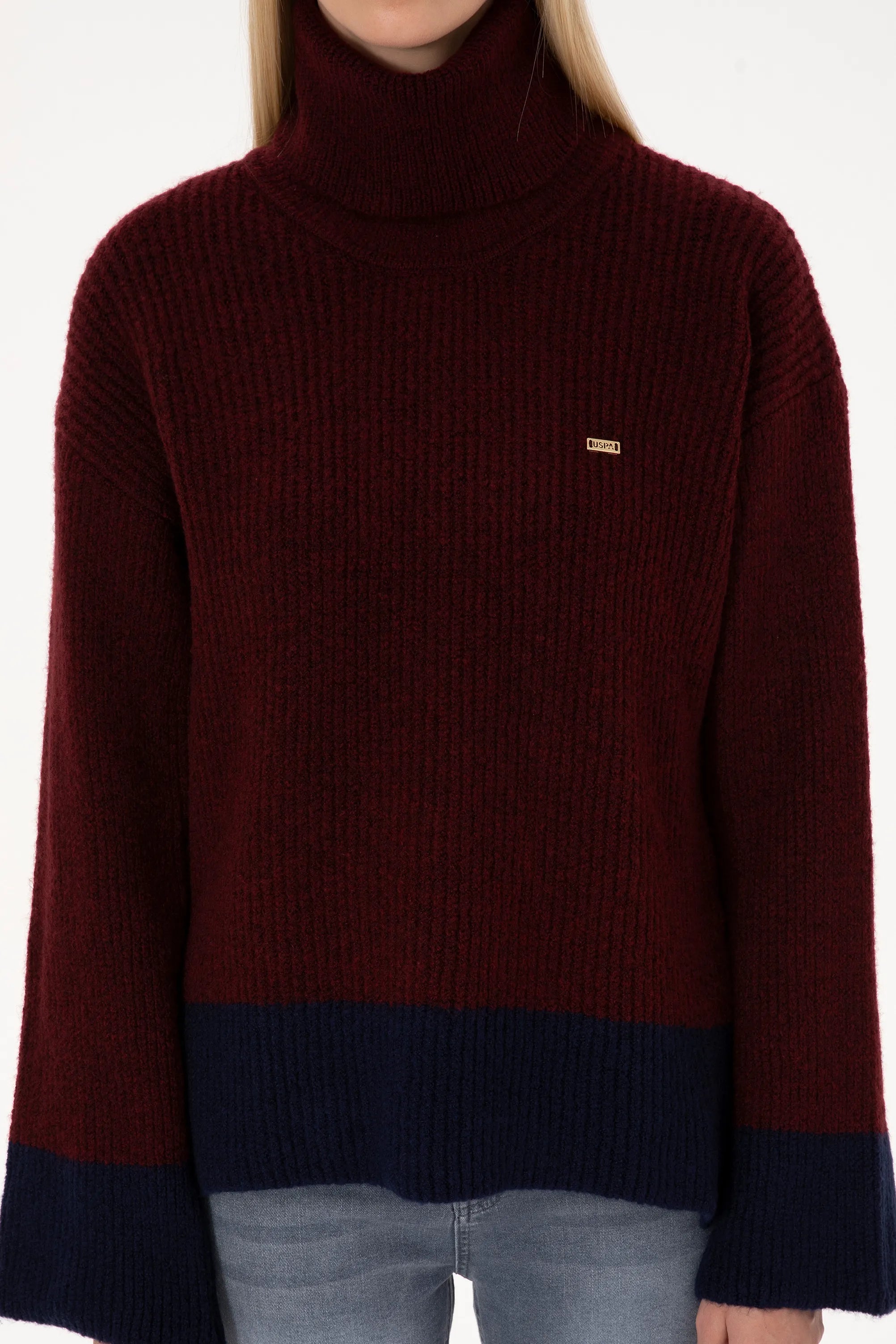 U.S. Polo Assn._New Plum_New Plum Oversized High Neck Sweater_G082GL0TK0 2239136_VR177_06