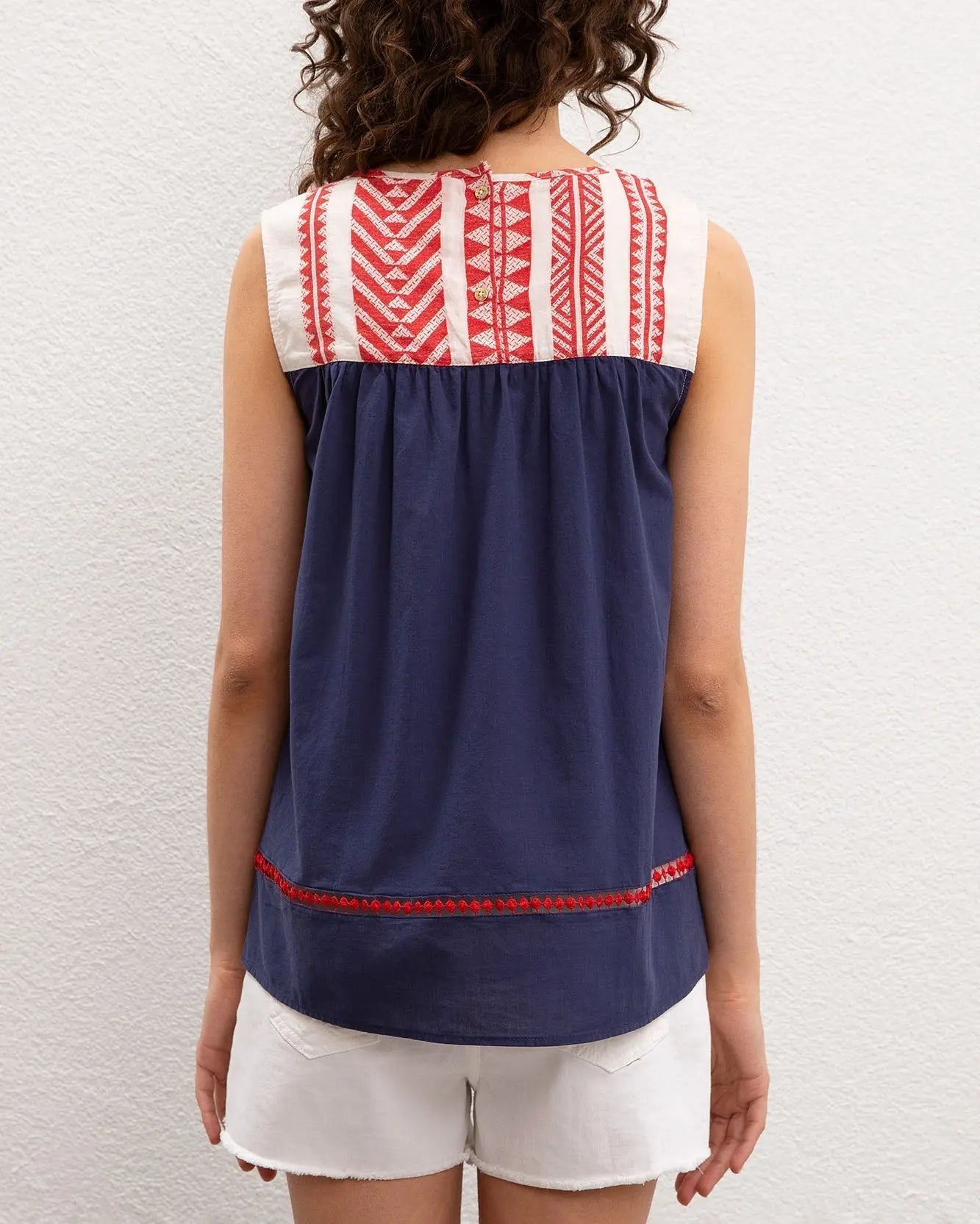 Middle Blue Shirt - BEVAVA