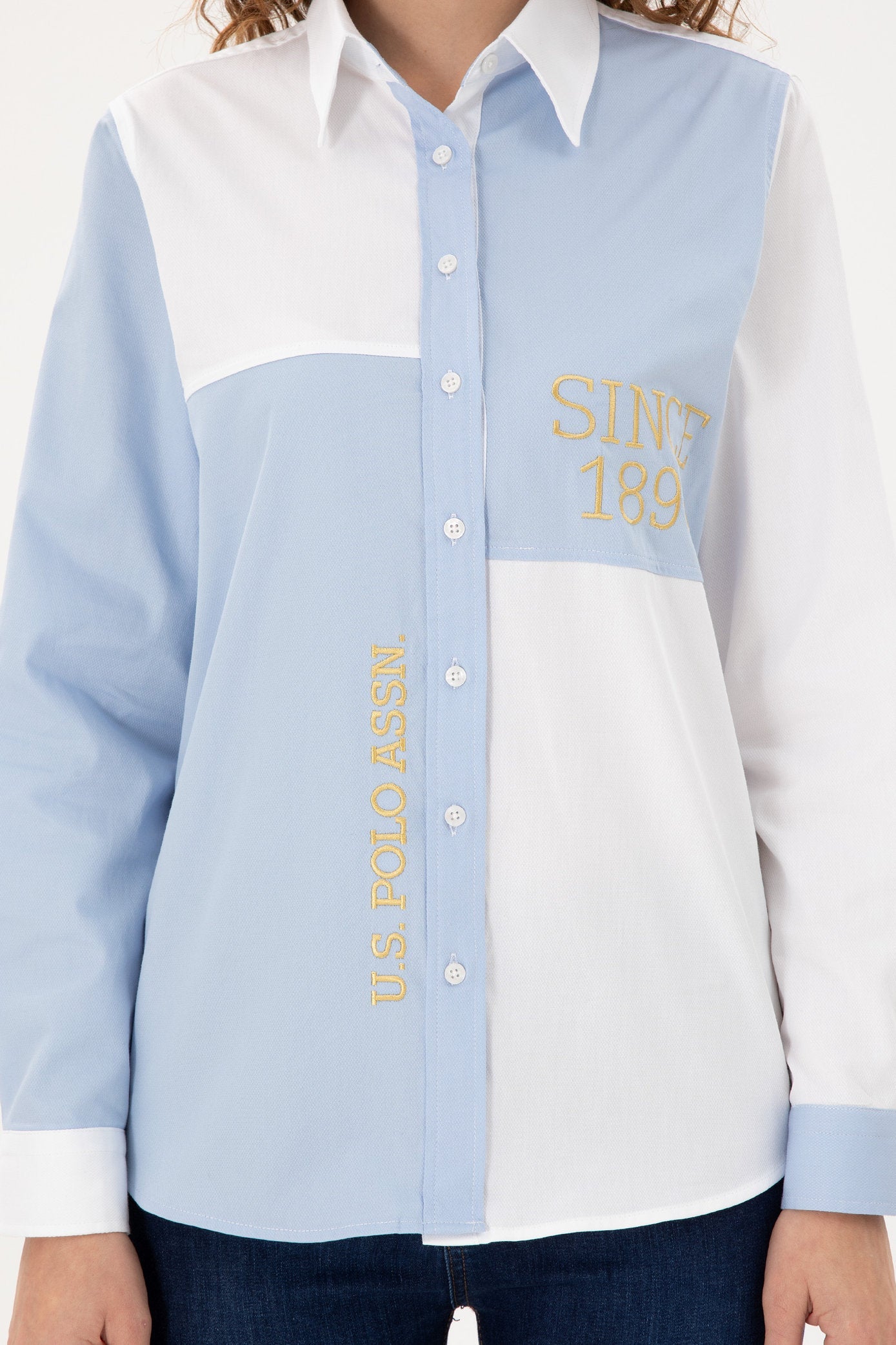Multi-Color Color-Block Button Down_G082SZ0040 1948720_VR003_06
