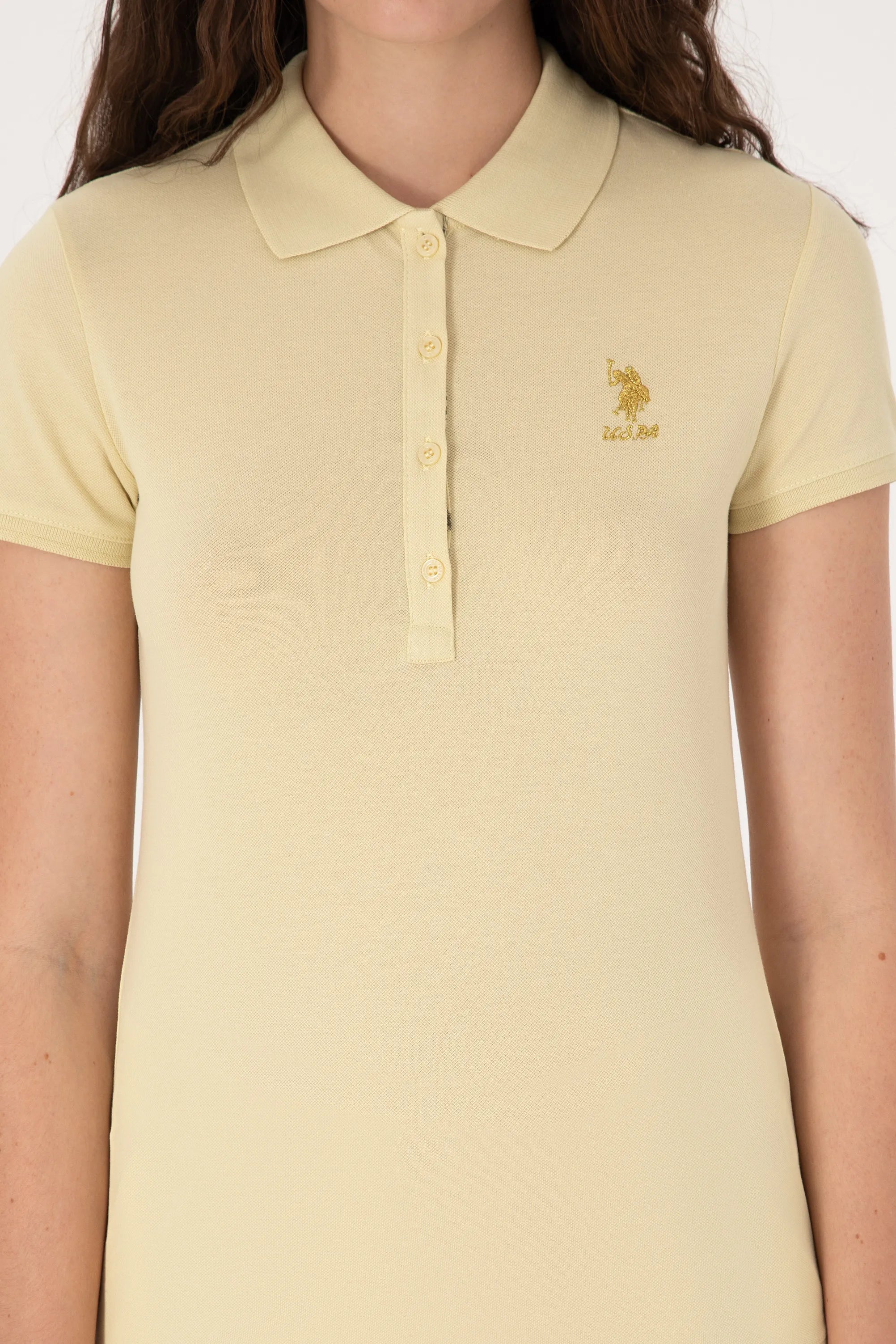 U.S. Polo Assn. Soft Green Women Soft Green Polo Shirt SKU: G082SZ0110 2075777_VR183 Image 06