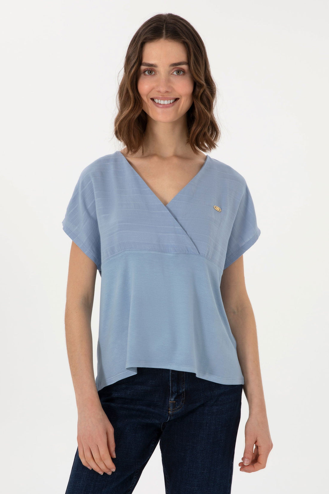 U.S. Polo Assn._Blue T-Shirt_G082SZ0110 2105735_VR036_01